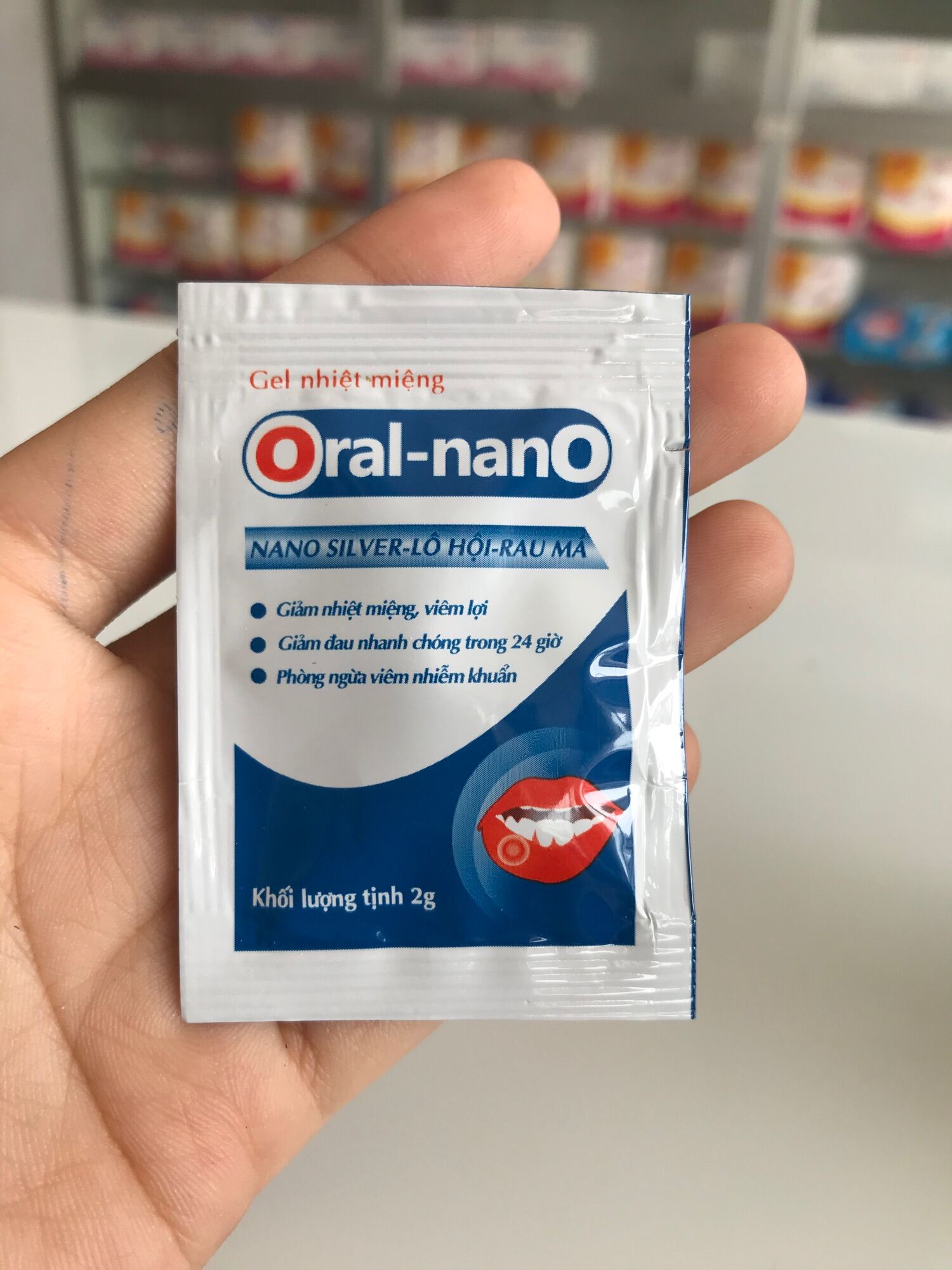 [Hcm]Gel Bôi Nhiệt Miệng Oral Nano