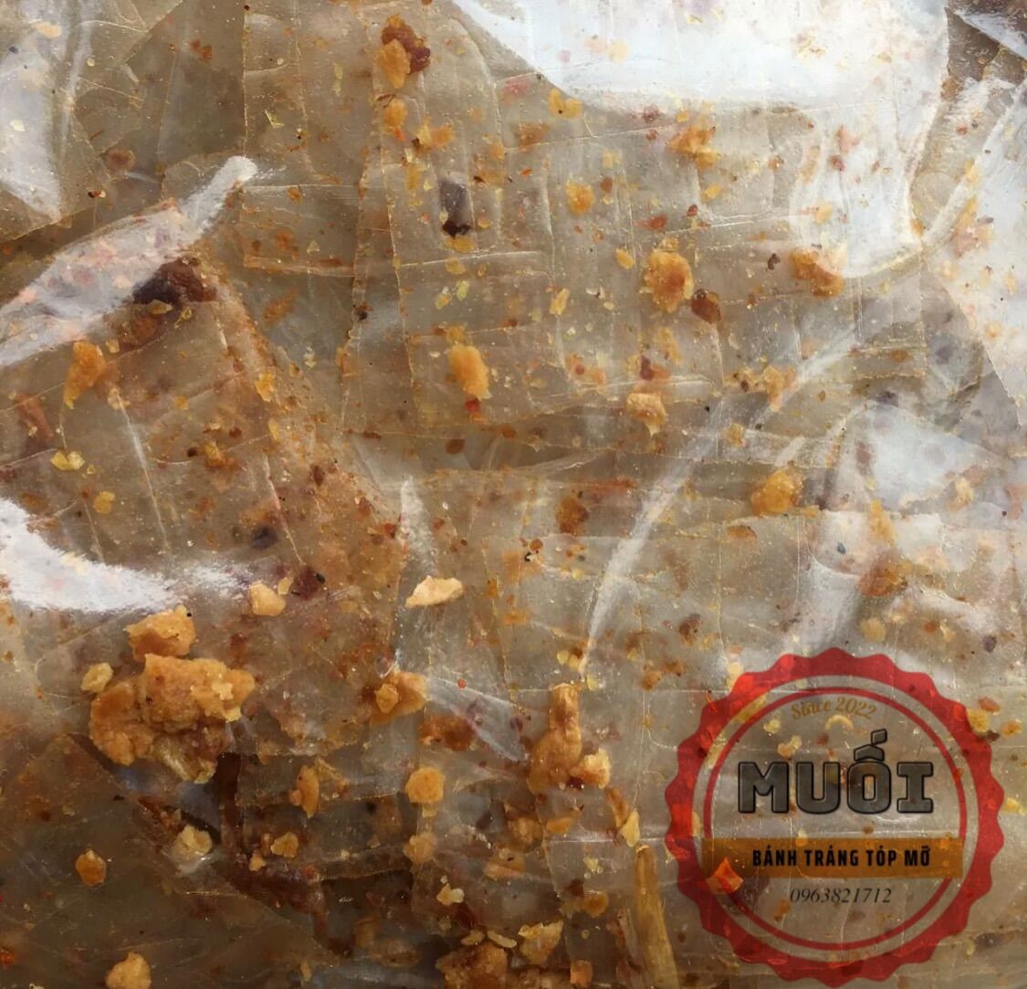 Bánh tráng xì ke muối tỏi (1 bịch)