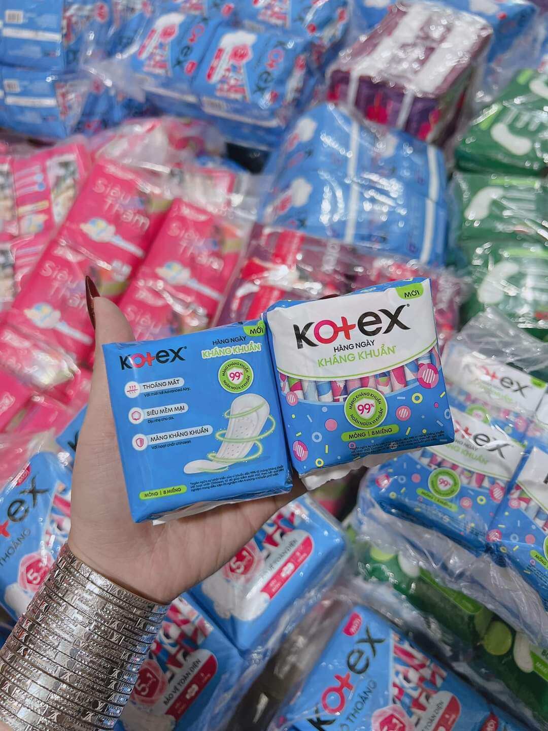 băng vệ sinh kotex hằng ngày 8m