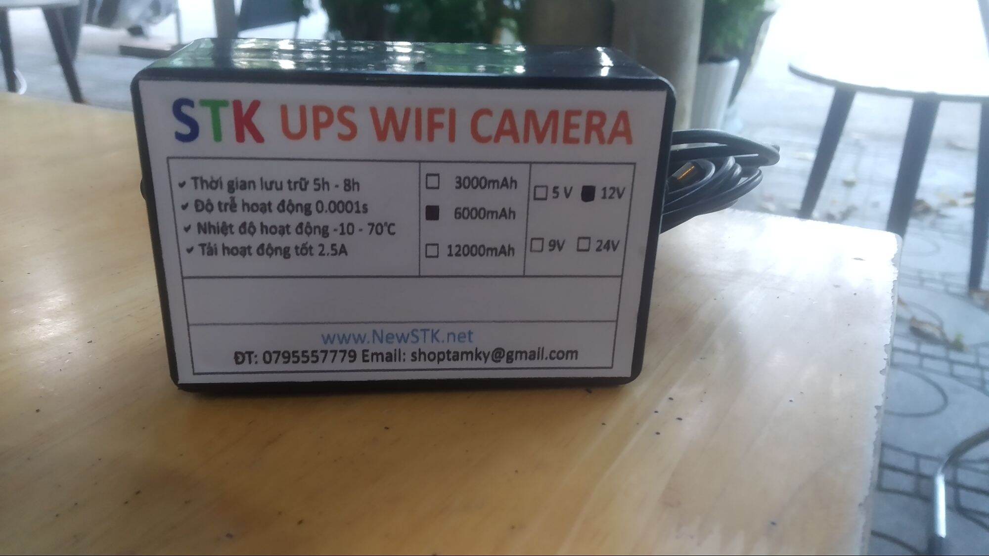 Nguồn dự phòng đa năng 12V