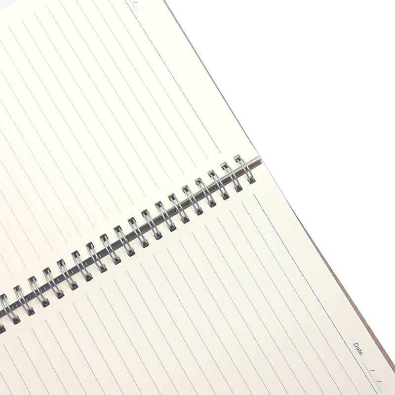 Takeyo A5 Spring Notebook (160 Pages)