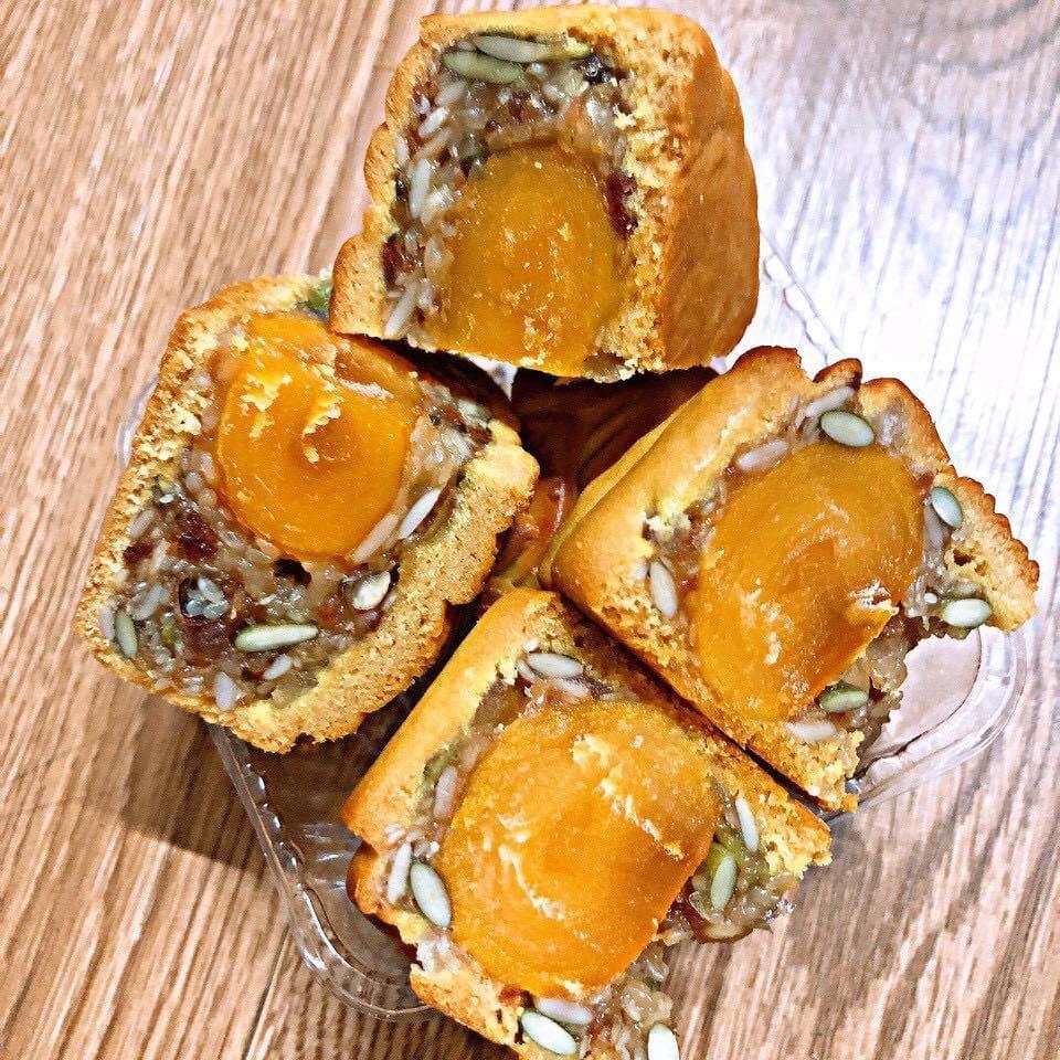 Bánh trung thu thập cẩm 2 trứng 220g (Bánh trung thu homemade)