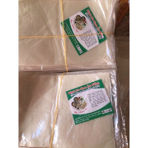 50 Lá Bánh đa nem ăn sống, bánh đa nem cuộn bún