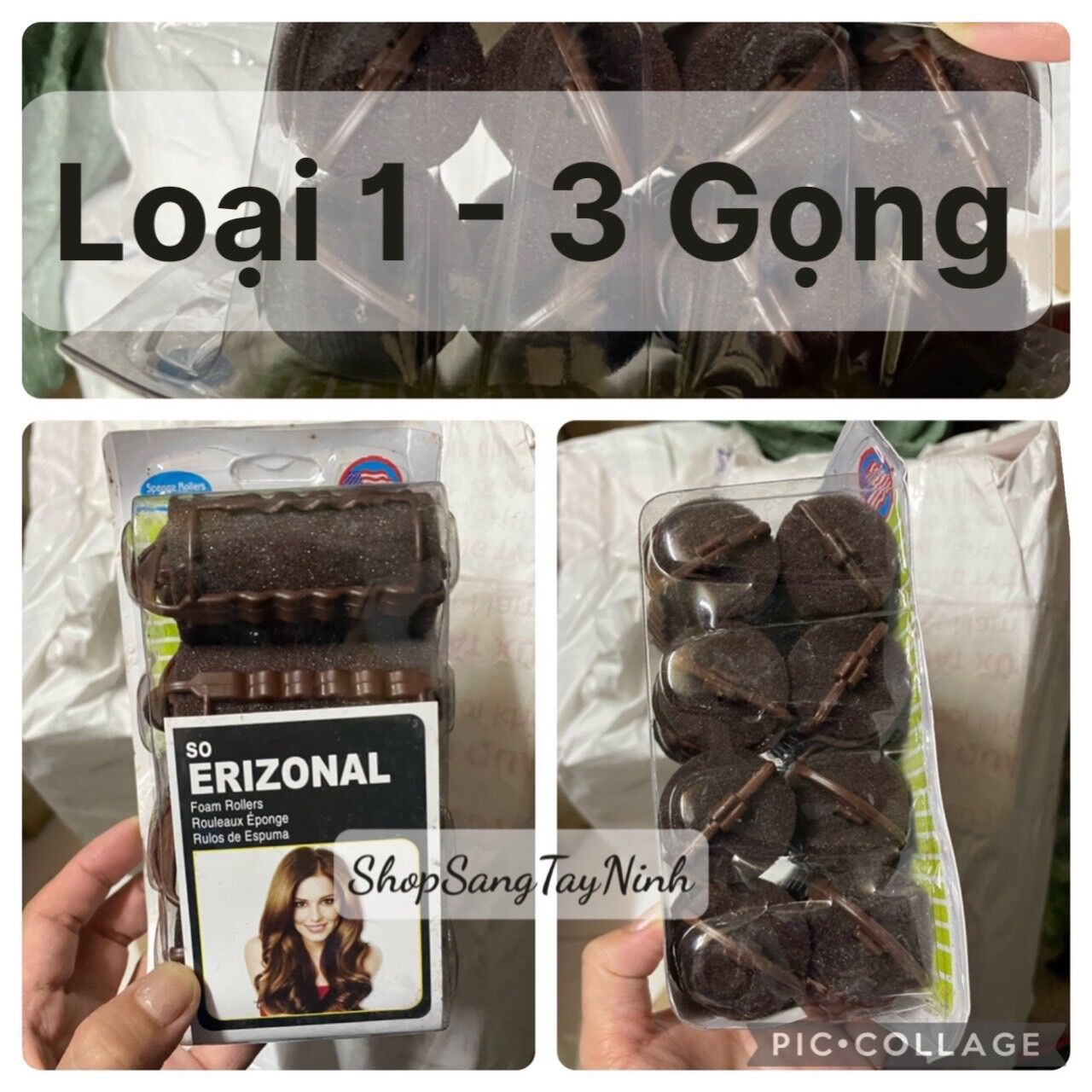 Combo 8 Lô Mút Quấn Tóc