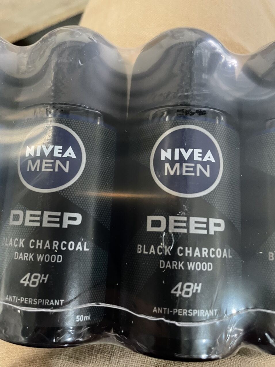 Combo 2 chai lăn khử mùi nivea deep 50ml- đức