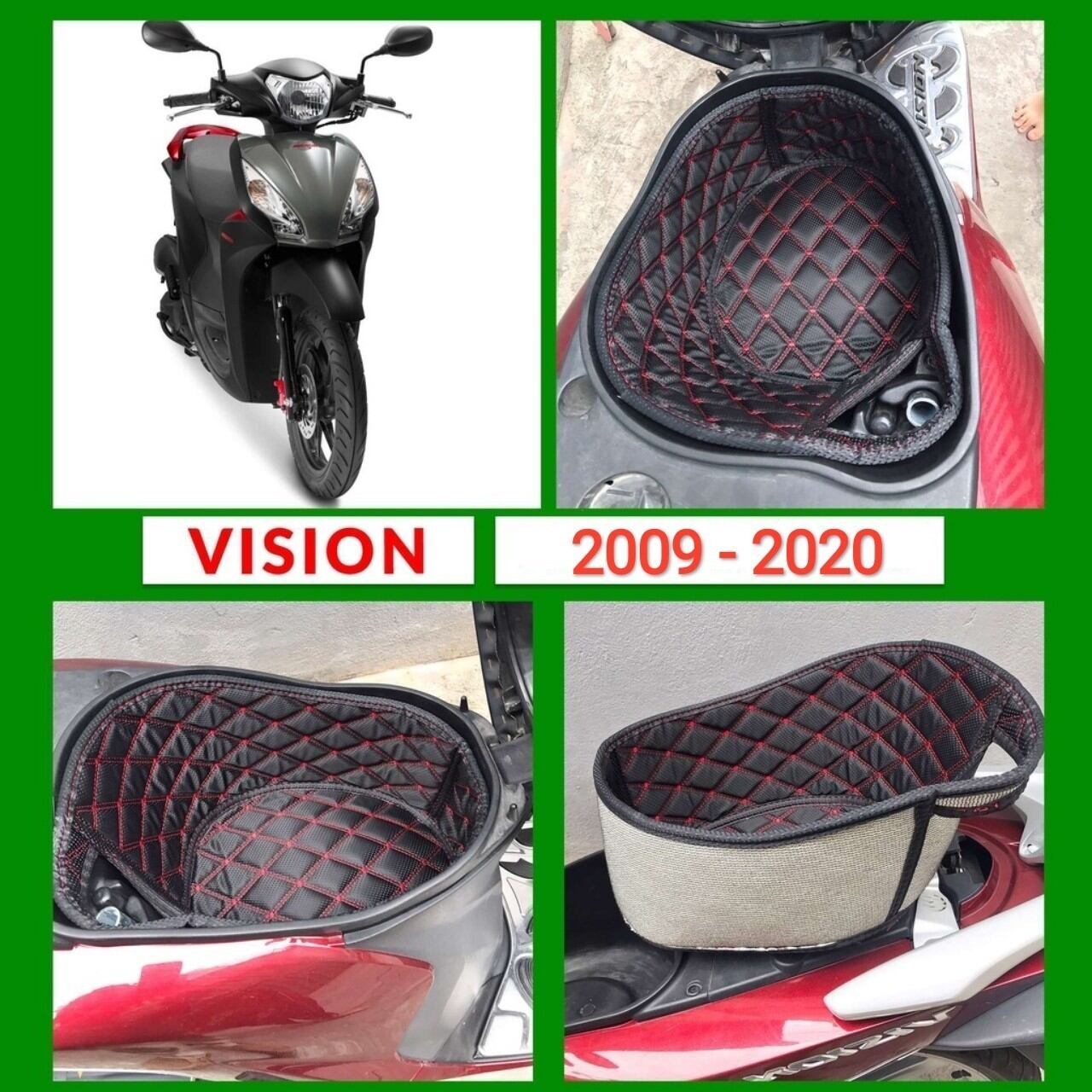 Lót cốp cách nhiệt xe máy Vision ( 2009 - 2020 )