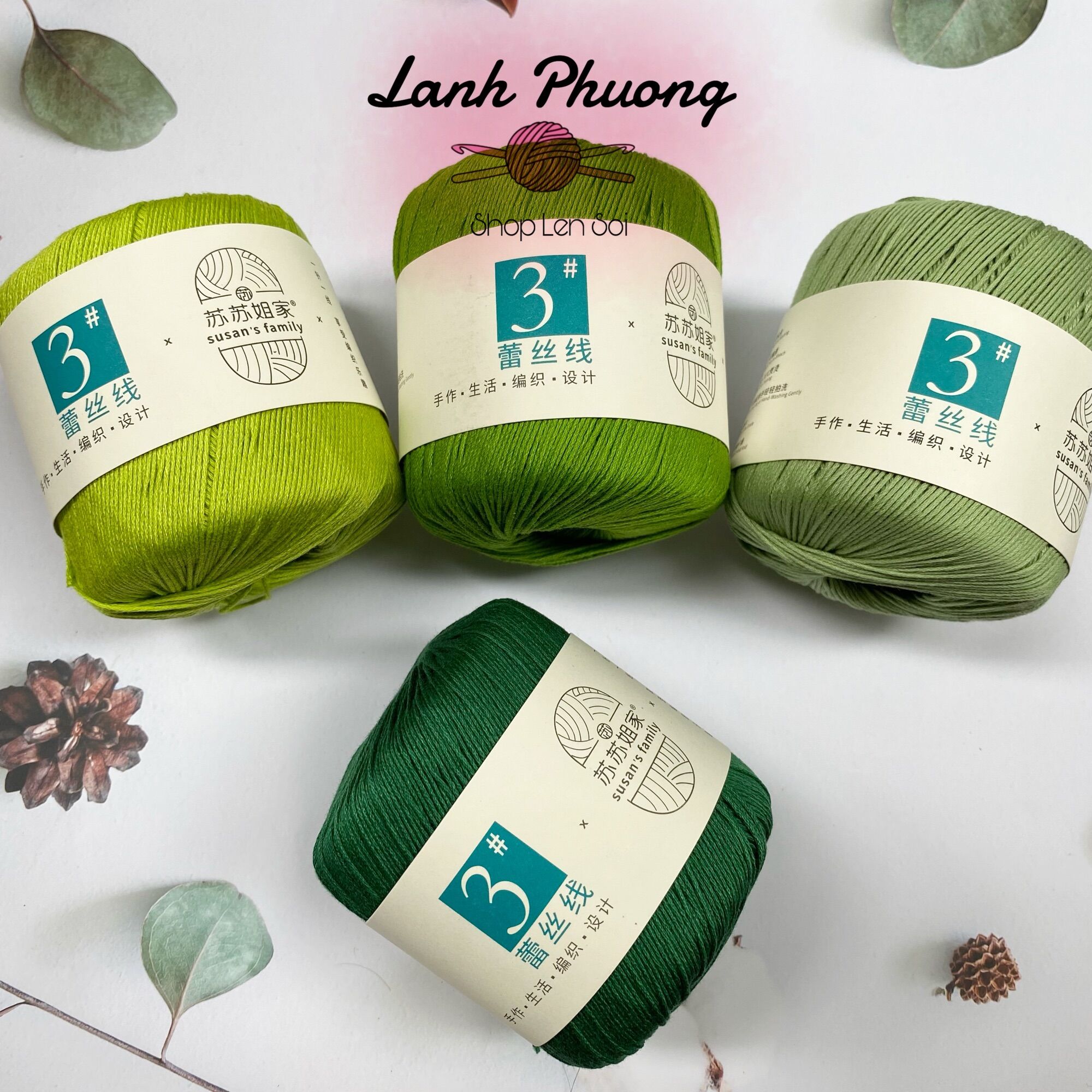 Susan Cotton Yarn # 3 50 Grams