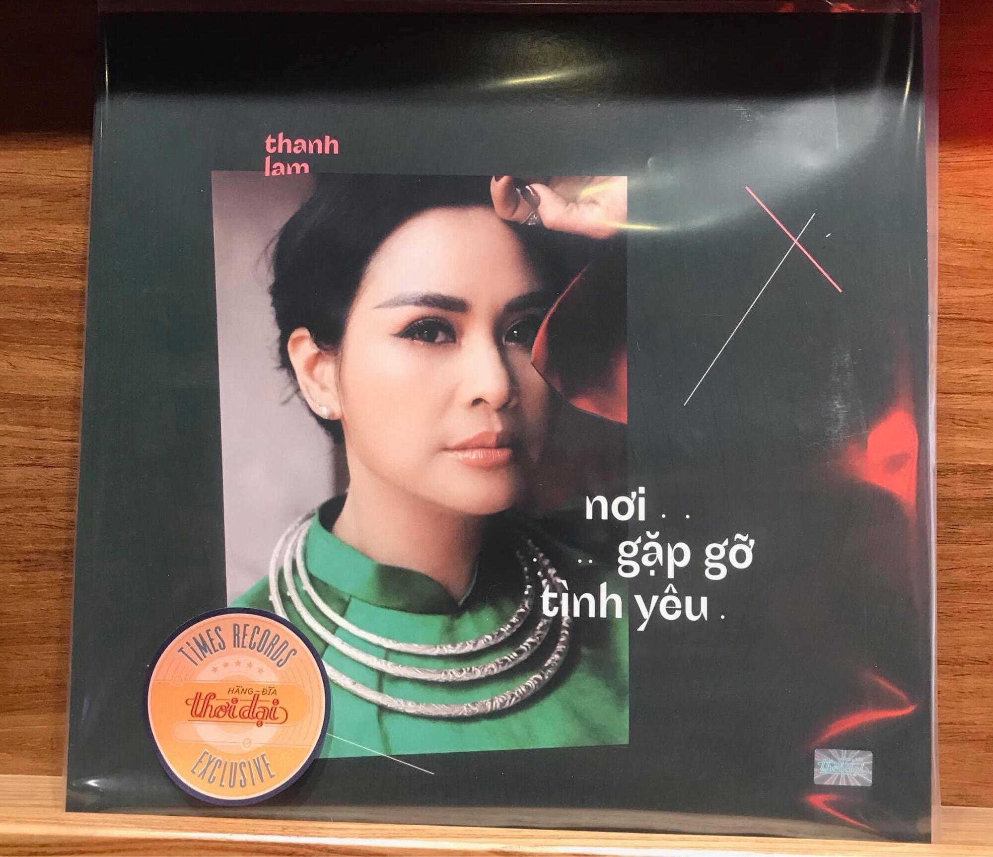 Nơi gặp gỡ tình yêu - Ca sĩ Thanh Lam đĩa than 33 vòng nguyên tem chính hãng