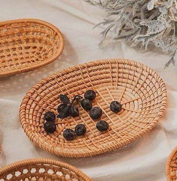 Đĩa Mây Tre Đan, Lót Ly Mây Tre Đan