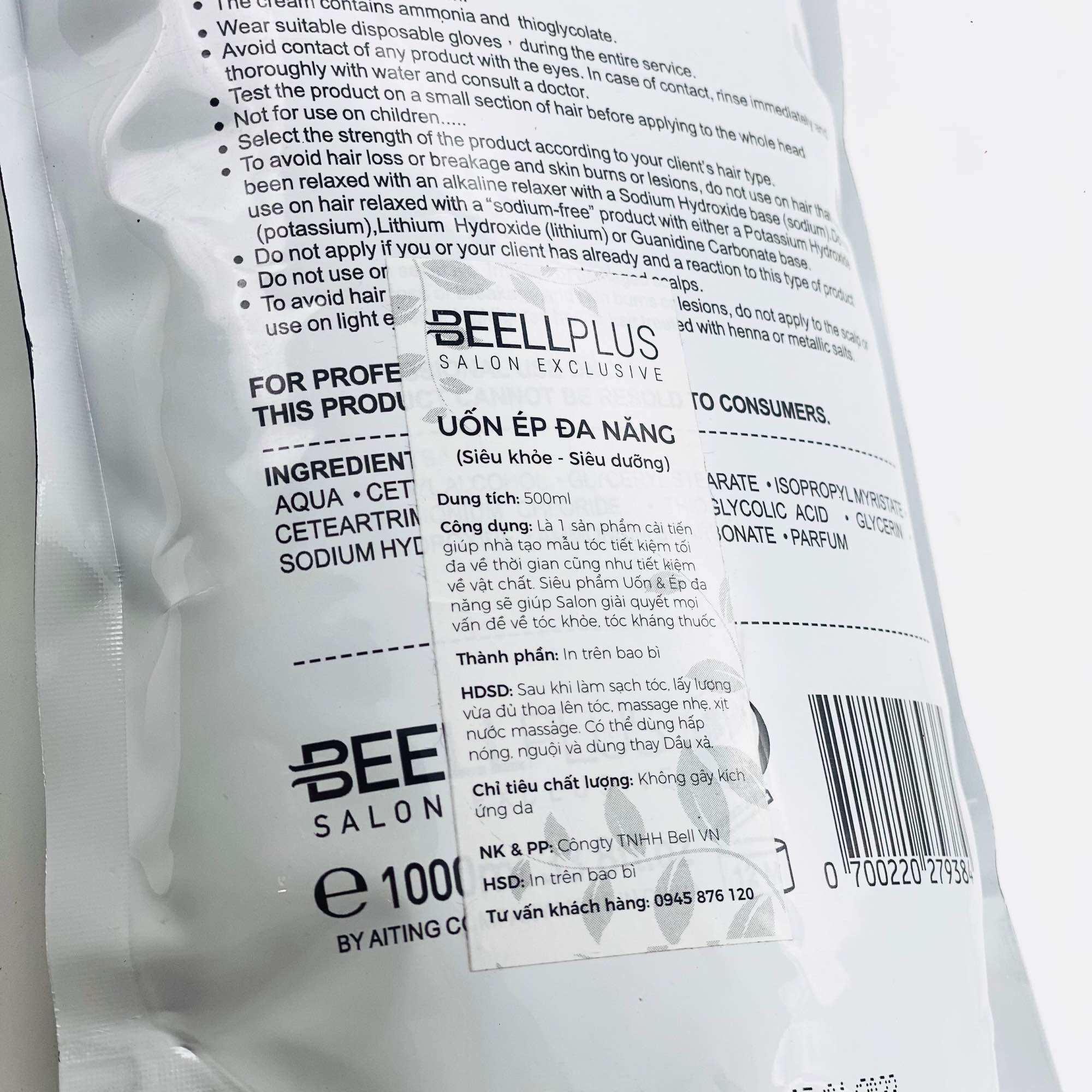 Uốn Ép Beell Plus 1000ml