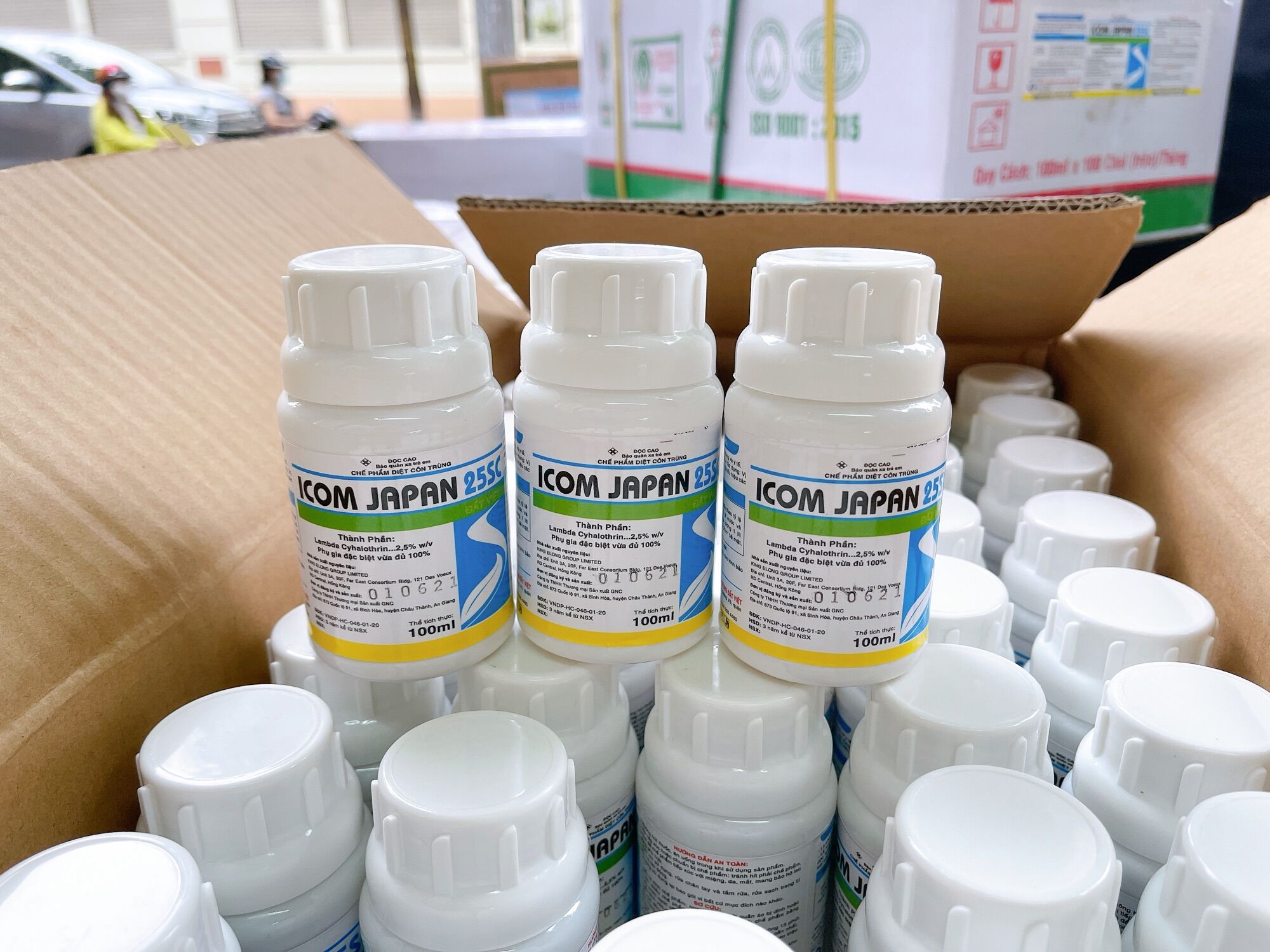 Chế phẩm diệt côn trùng icom japan 25sc 100ml