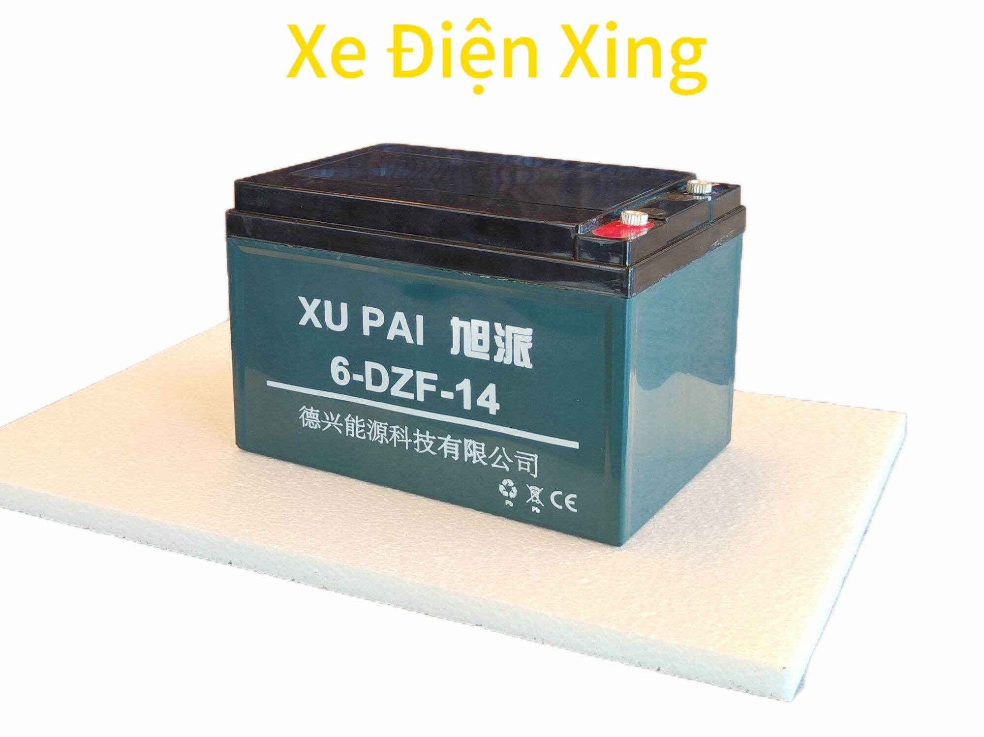 ắc quy xe đạp điện 12v-14ah xupai,bình ắc quy xe điện 12v12ah, bình điện loa kéo,bóng đèn led 12v, h