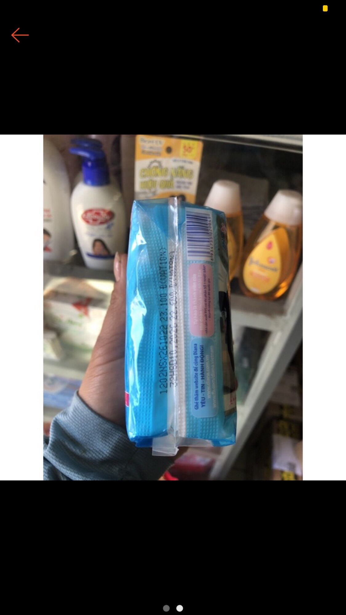 Băng vệ sinh Diana coolfresh mới 8 miếng