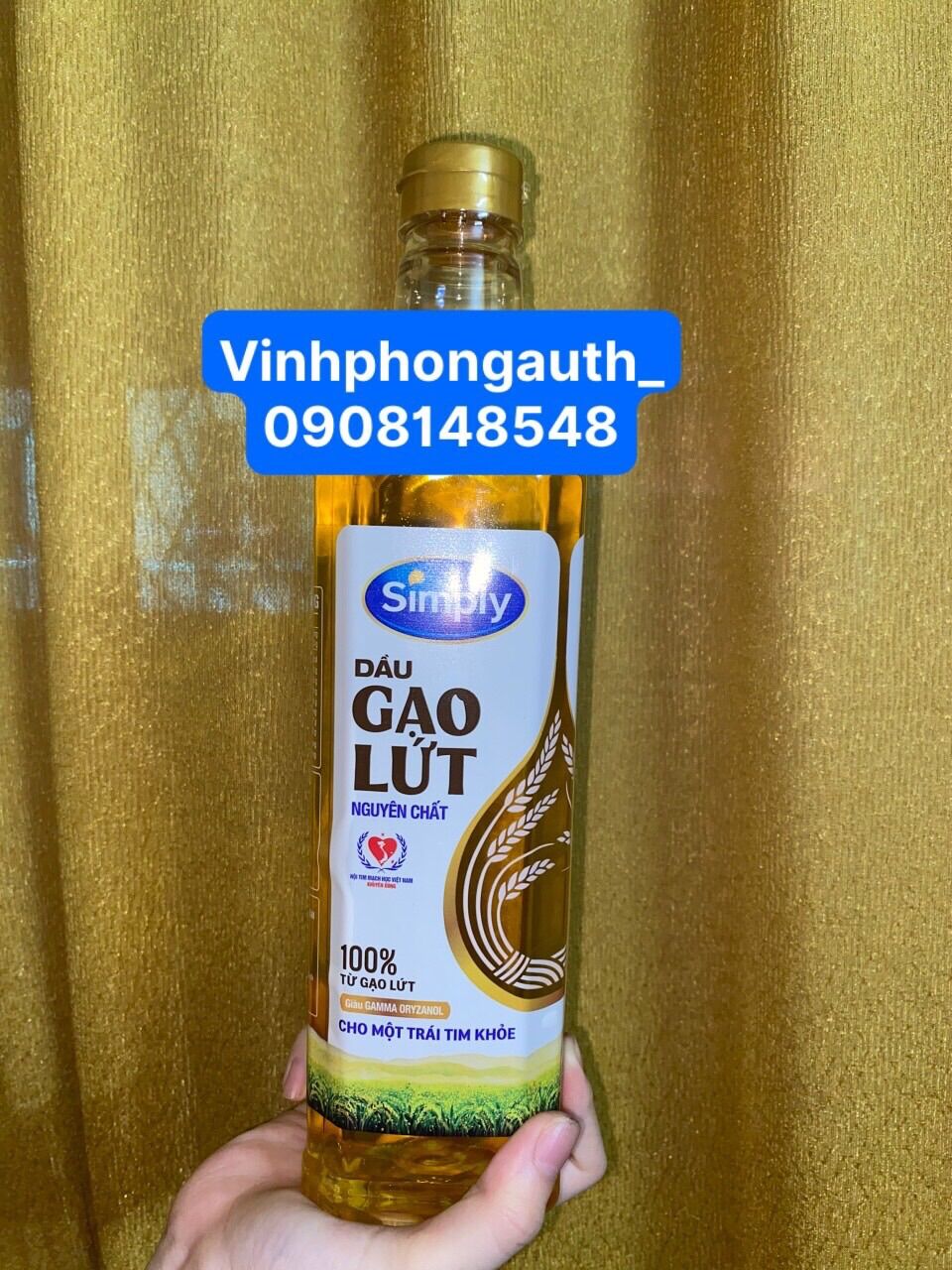 Dầu Gạo Lứt Simply 1L