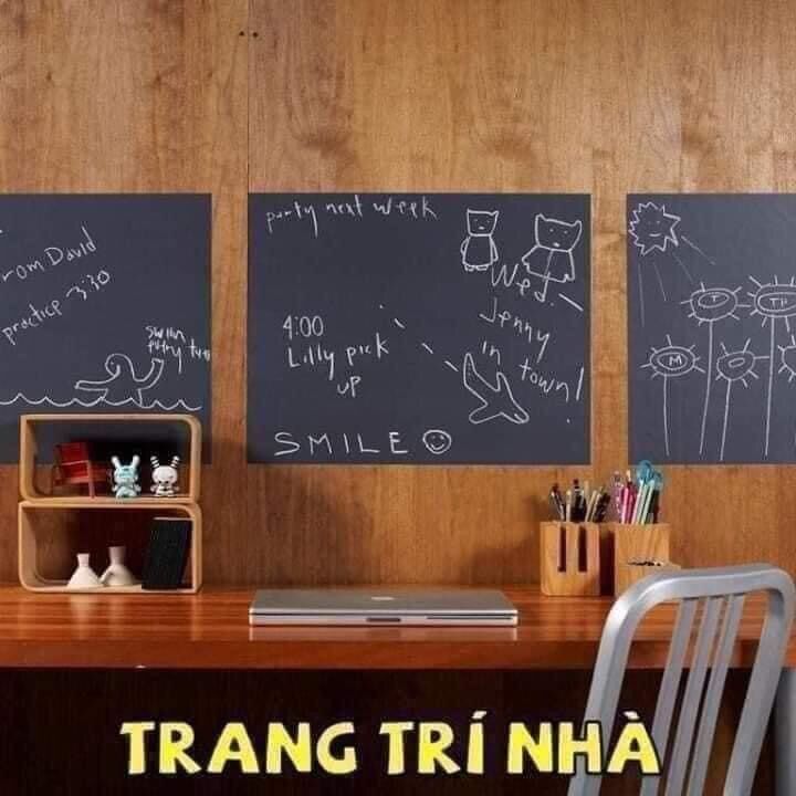 Bảng decal dán tường cho các bé thích vẽ vời, học