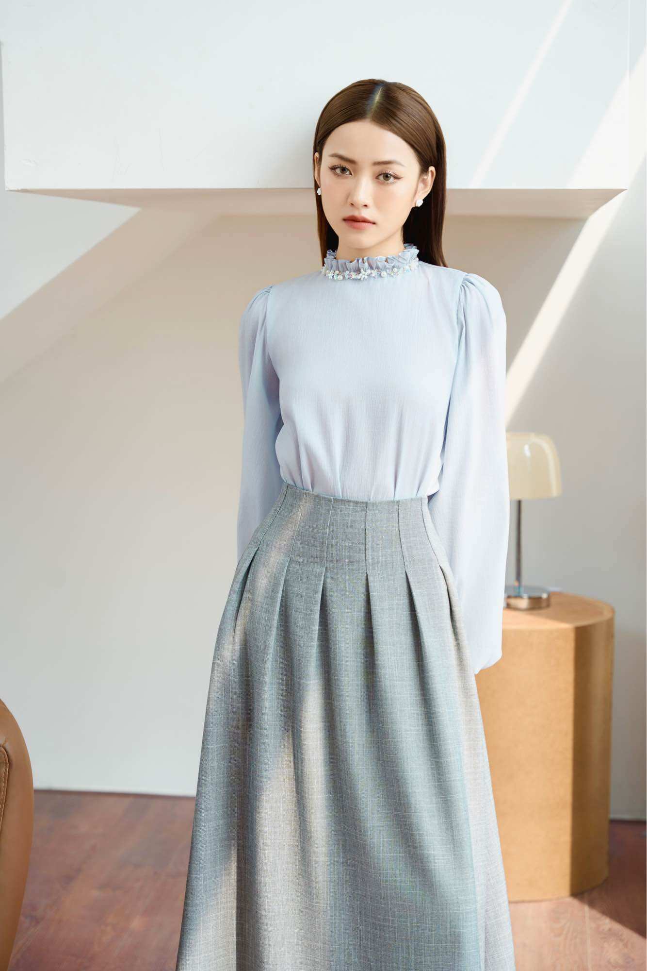 Chân váy li eo Daria skirt