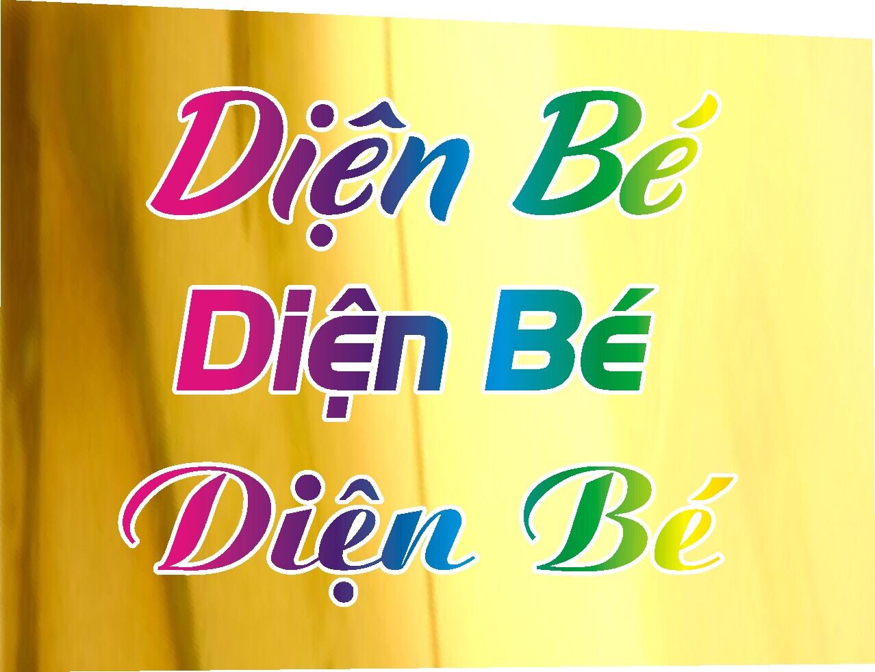 Tem 7 màu theo tên. 