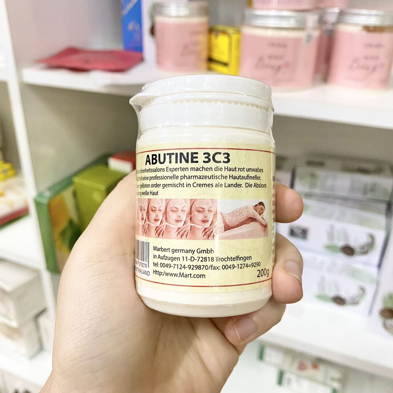 Kem Kích Trắng Abutine 3C3