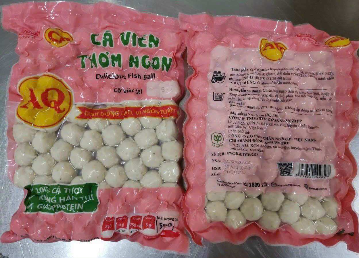 CÁ VIÊN HỒNG CP THƠM NGON 500GR