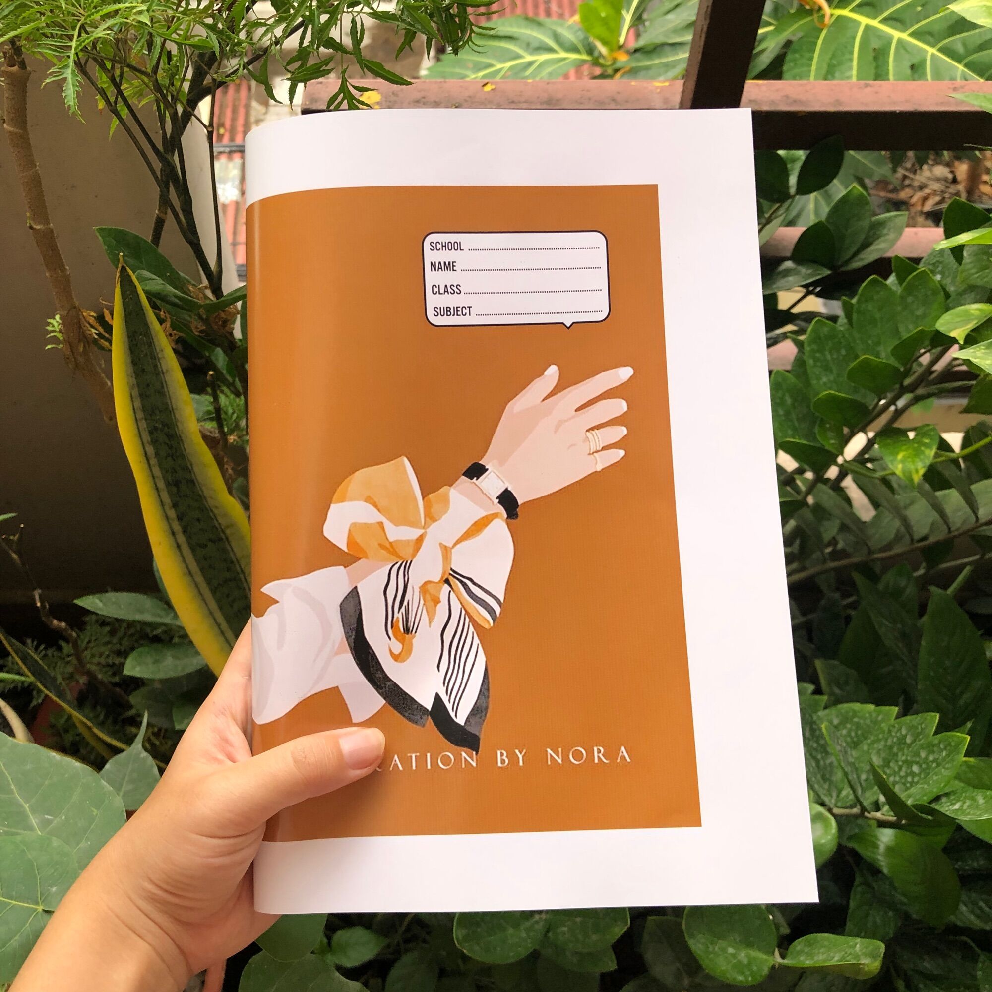 Giấy bao tập in theo yêu cầu