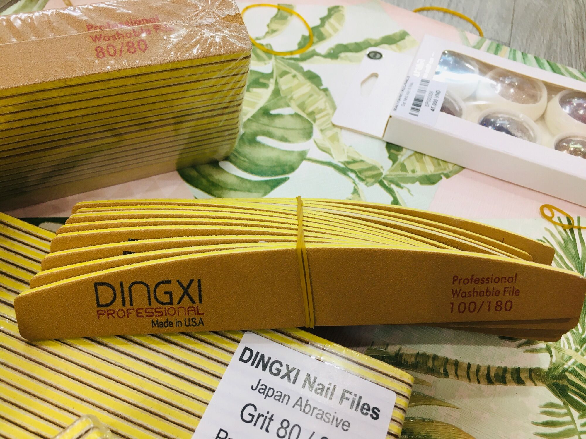Dũa móng tay phá gel Dingxi nhám