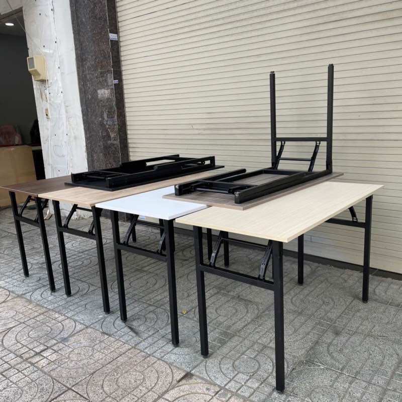 Bàn làm việc gấp gọn , bàn chân gập gấp gọn