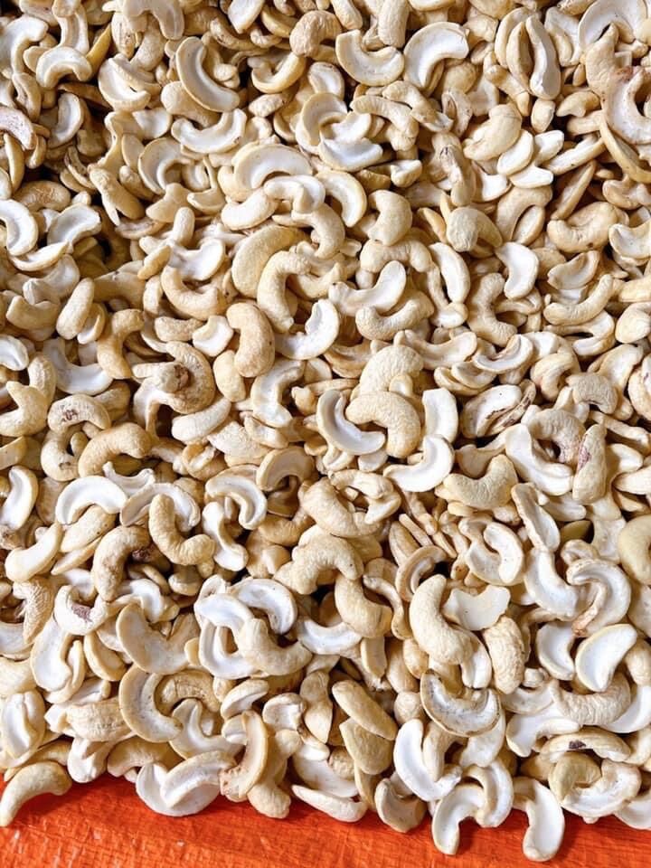 Hạt điều vỡ đôi sấy nguyên vị 500gr