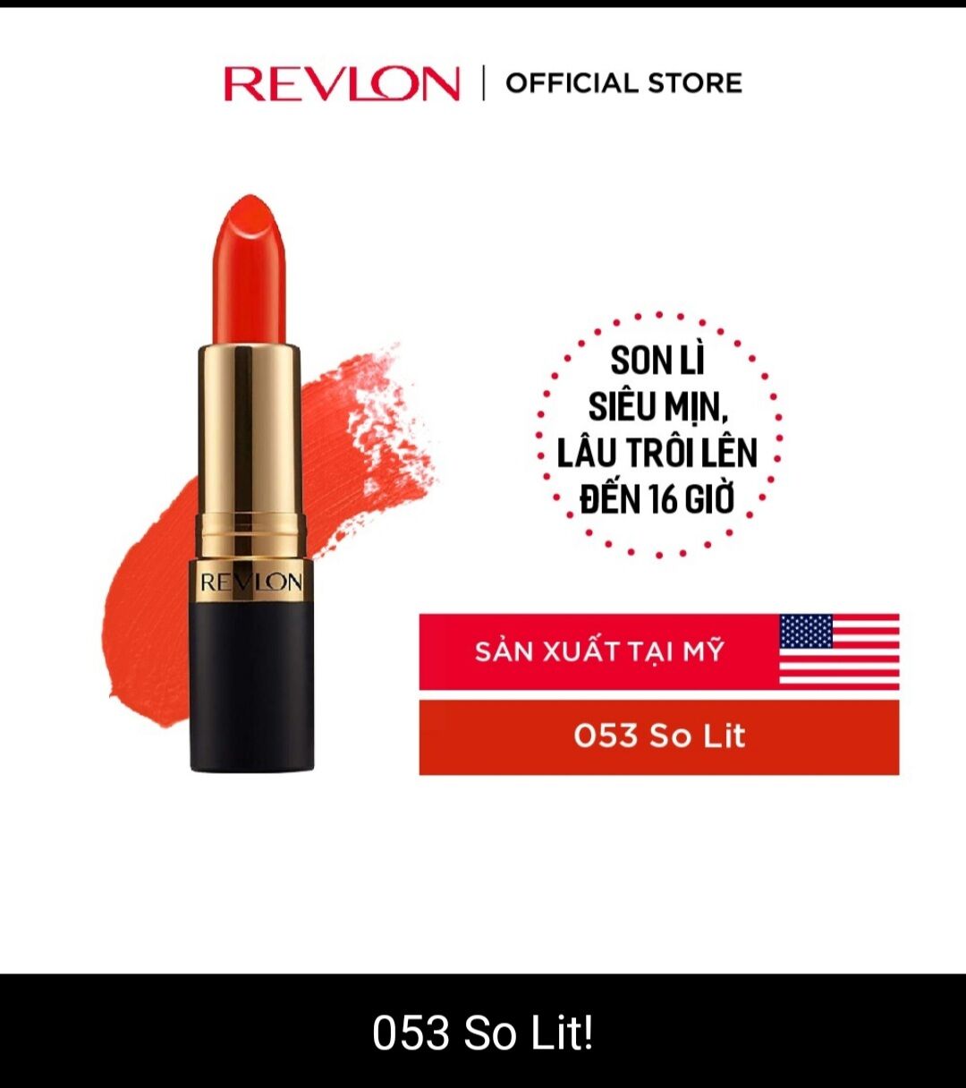 SON REVLON SUPER LUSTROUS LIPSTICK