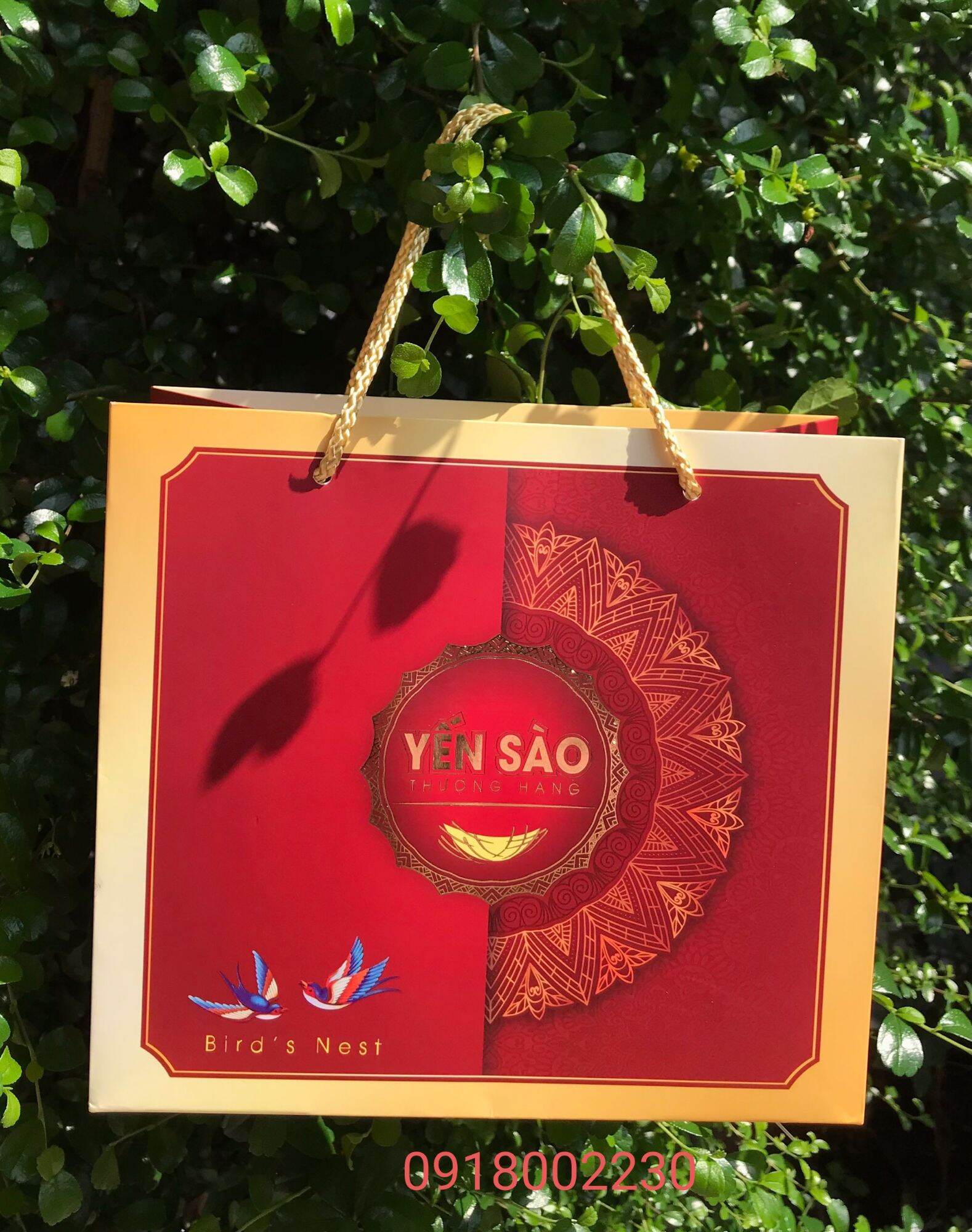 TÚI ĐỰNG YẾN SÀO  50gr( ÉP KIM)
