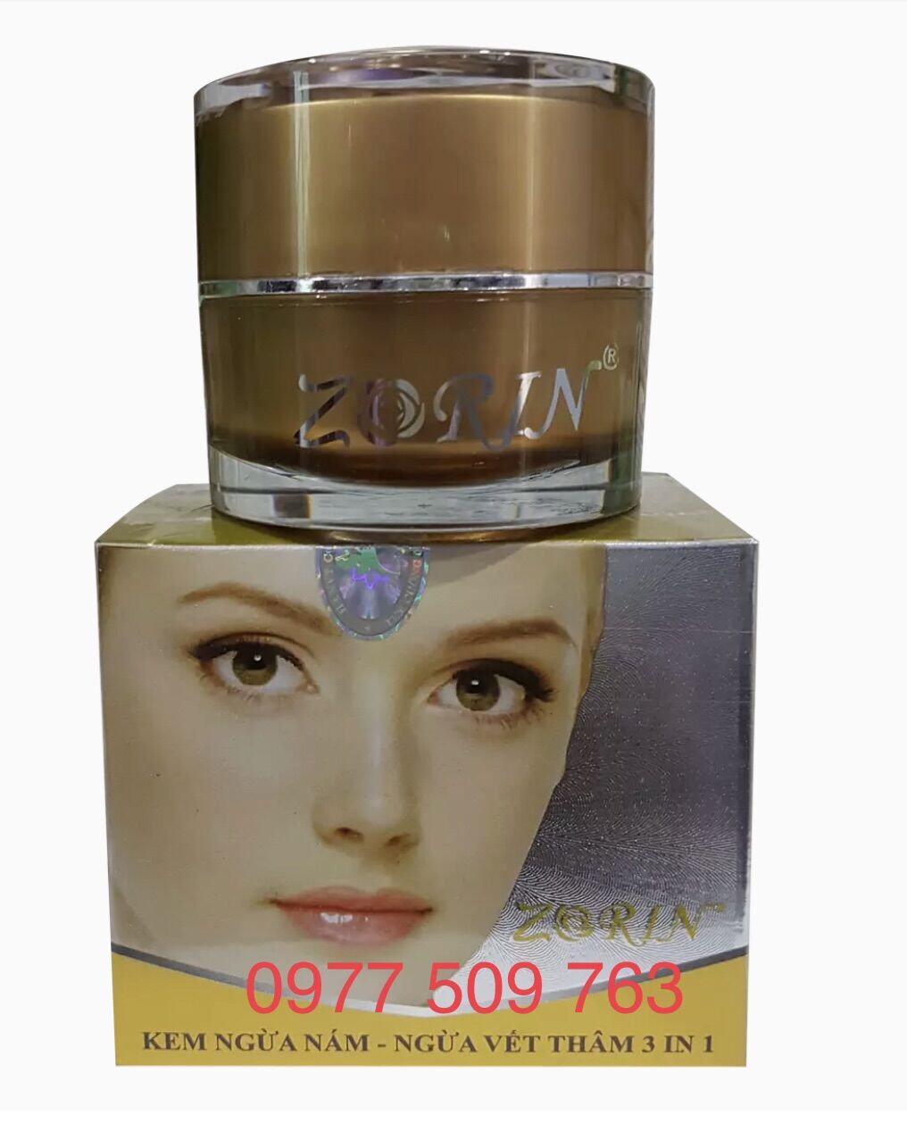Kem zorin ngừa nám ngừa thâm dưỡng trắng da 3in1 20gr