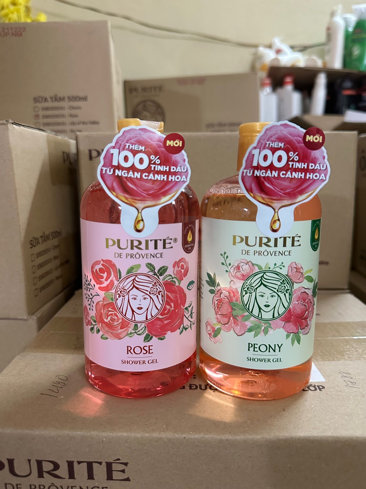 SỮA TẮM PURITE DE PROVENCE 850ml-500ml