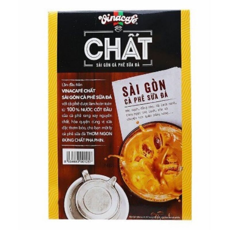 Cà Phê Chất Vinacafe Ngon Hơn Đậm Hơn (10gói x 29g) DATE MỚI