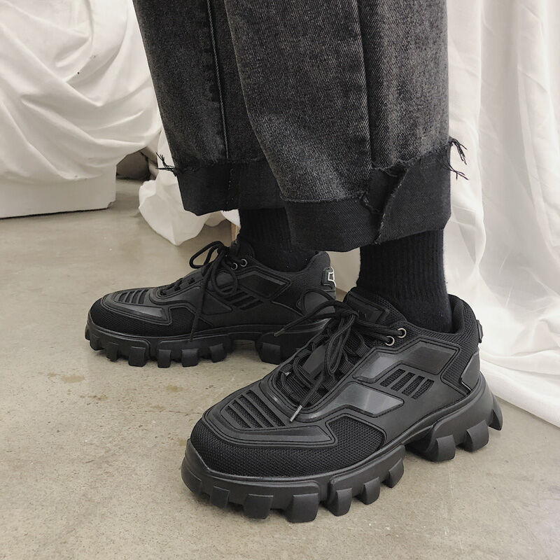 Shoes Men's Fashion Shoes 2021 Spring and Summer New Thick Sole Increased Internet Hot Sports Casual Shoes Dad Shoes Men's Ins Fashion Shoes