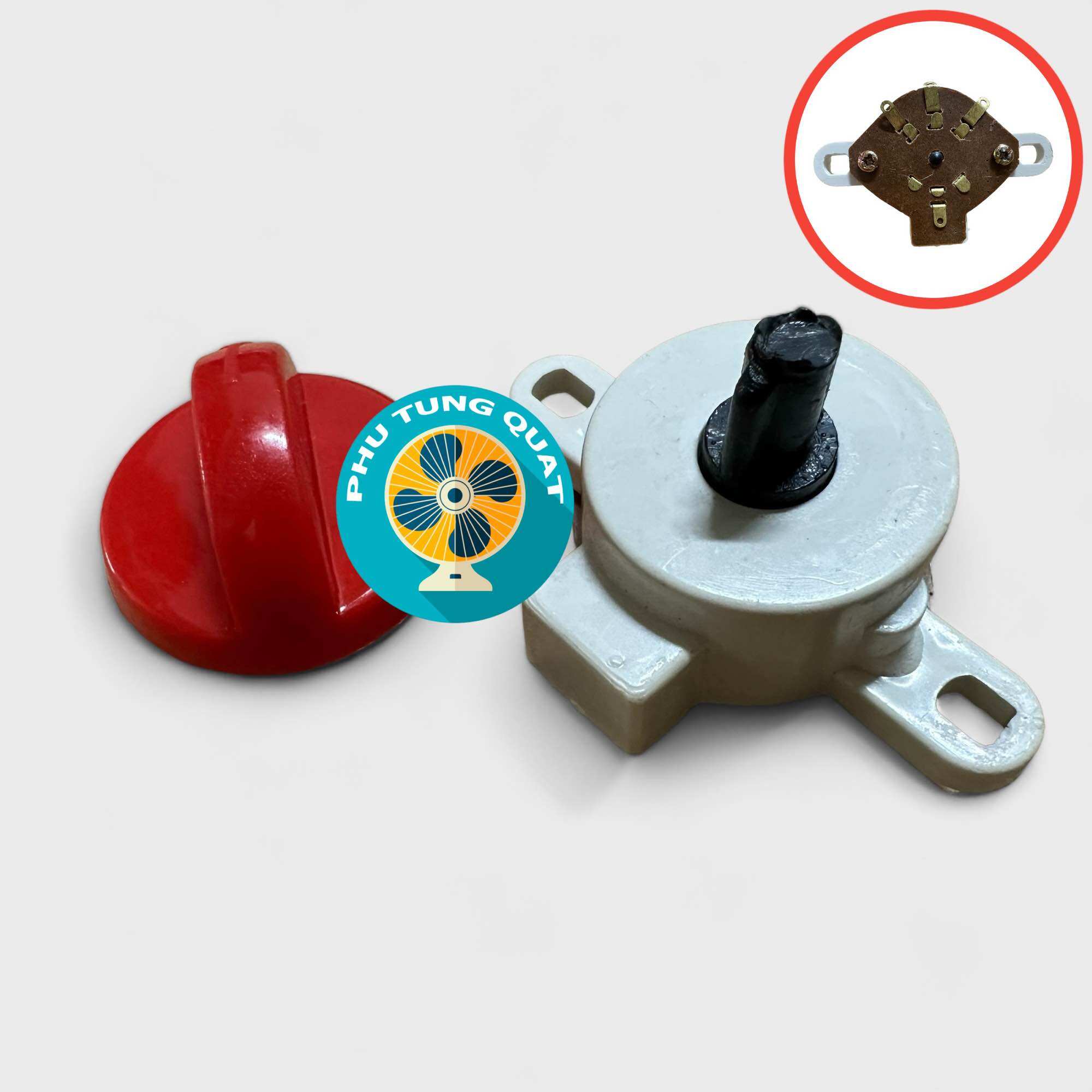 Combo 2 công tắc quạt đứng lỡ