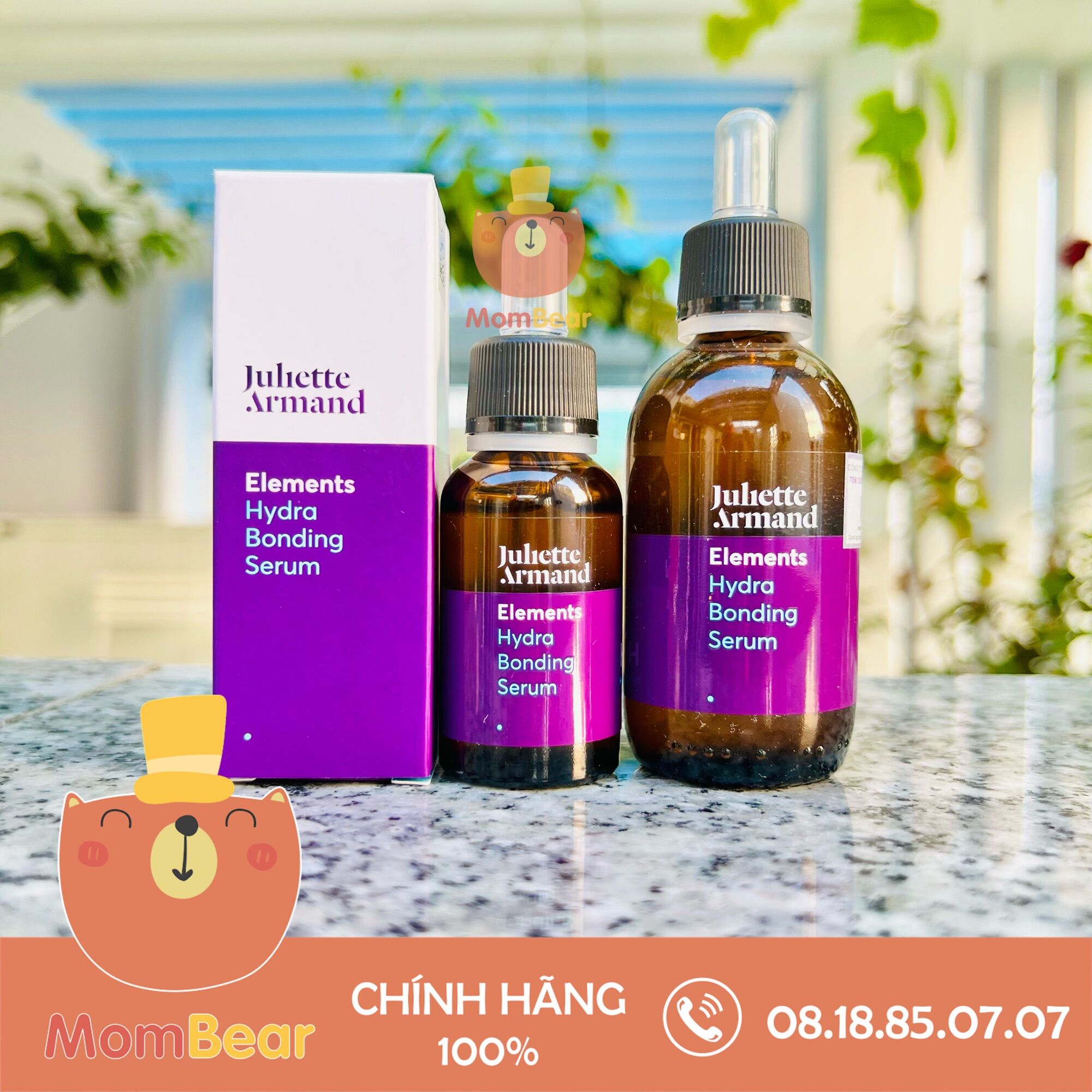 Tinh chất Hydra Bonding Serum Juliette Armand làm dịu cấp nước cao cấp