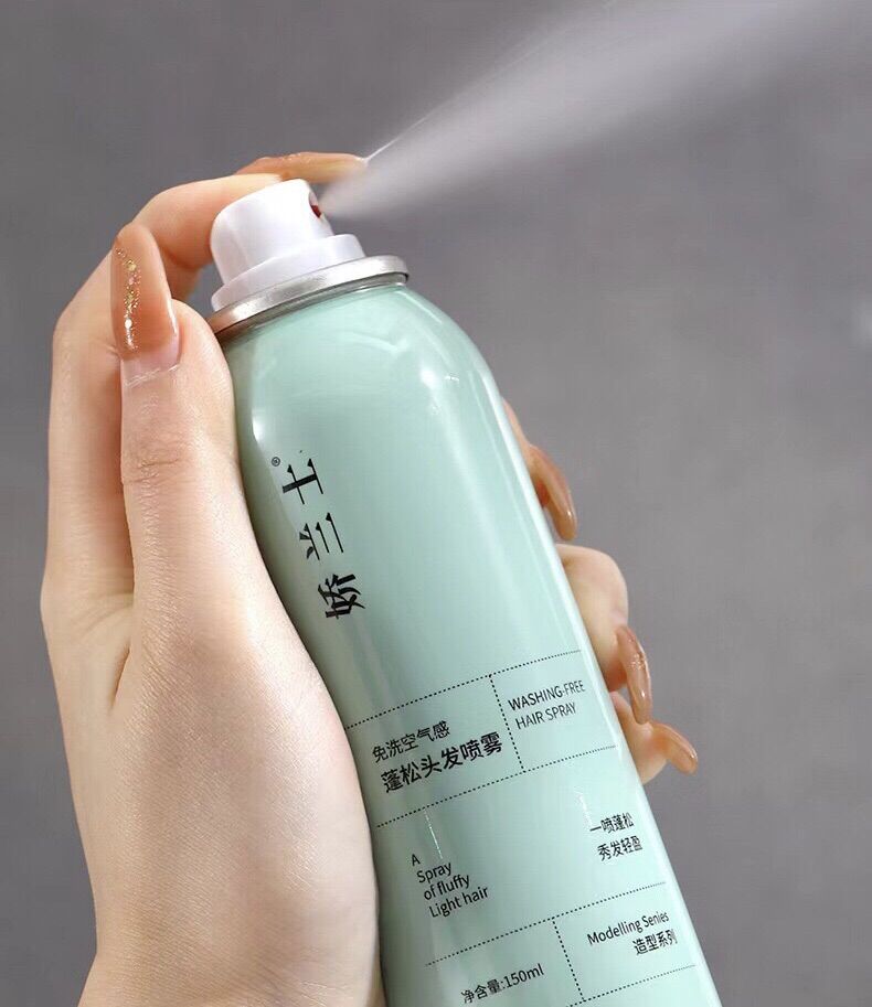 Dầu Gội Khô Dạng Xịt Tóc Tạo Phồng Tóc 150ml