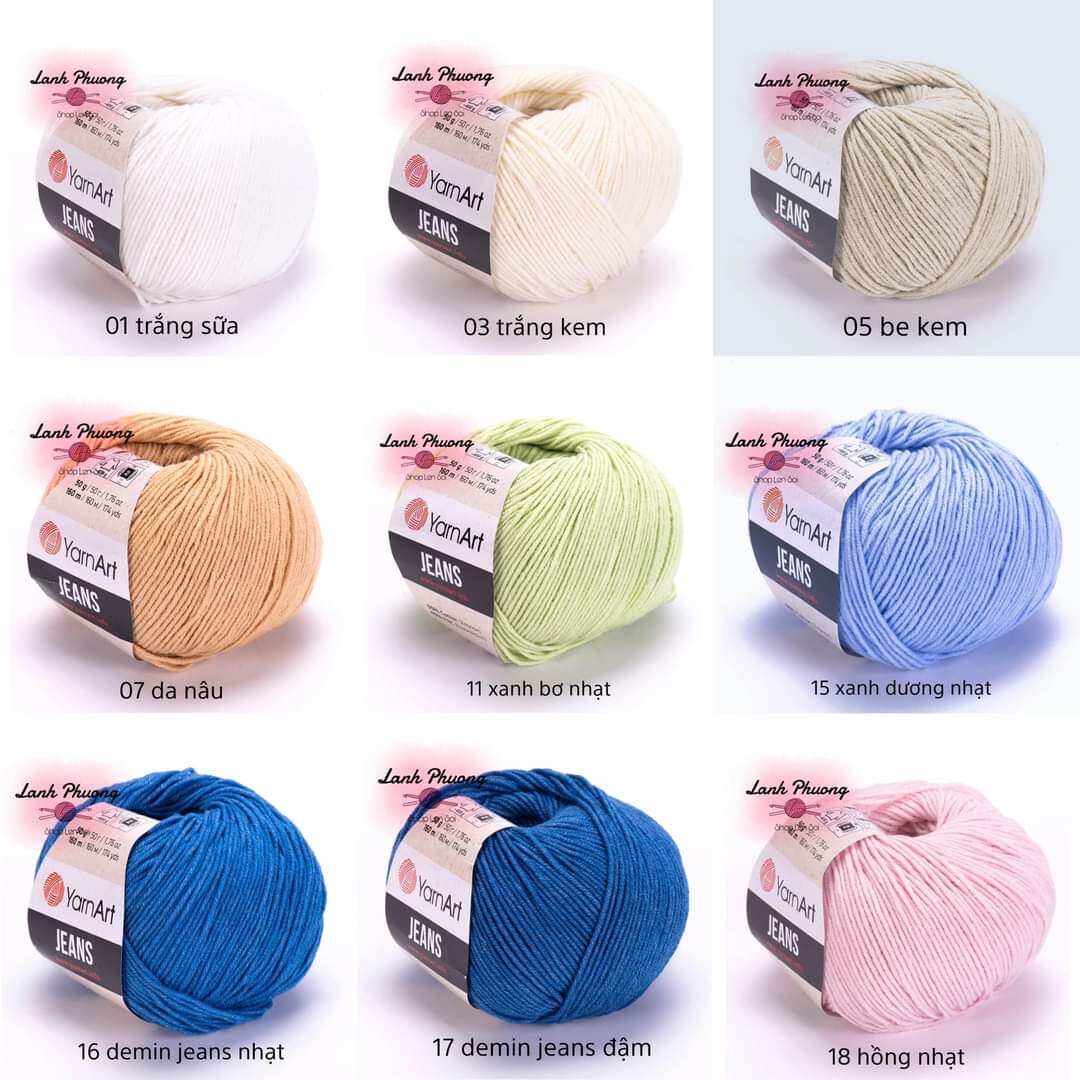 Len Jeans Art Thổ Nhĩ Kỳ 50gr
