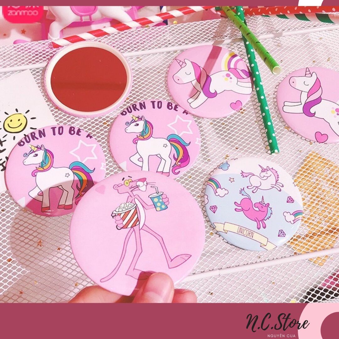Gương Trang Điểm Mini Siêu Xinh