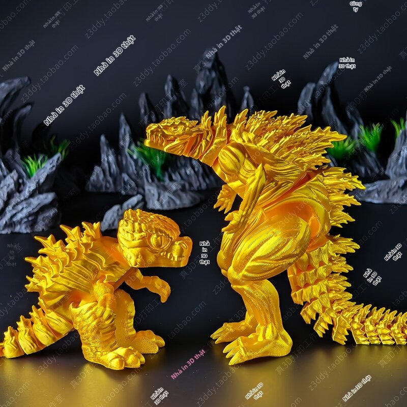 Mô Hình Khủng Long 3D In Thực Tế Di Chuyển