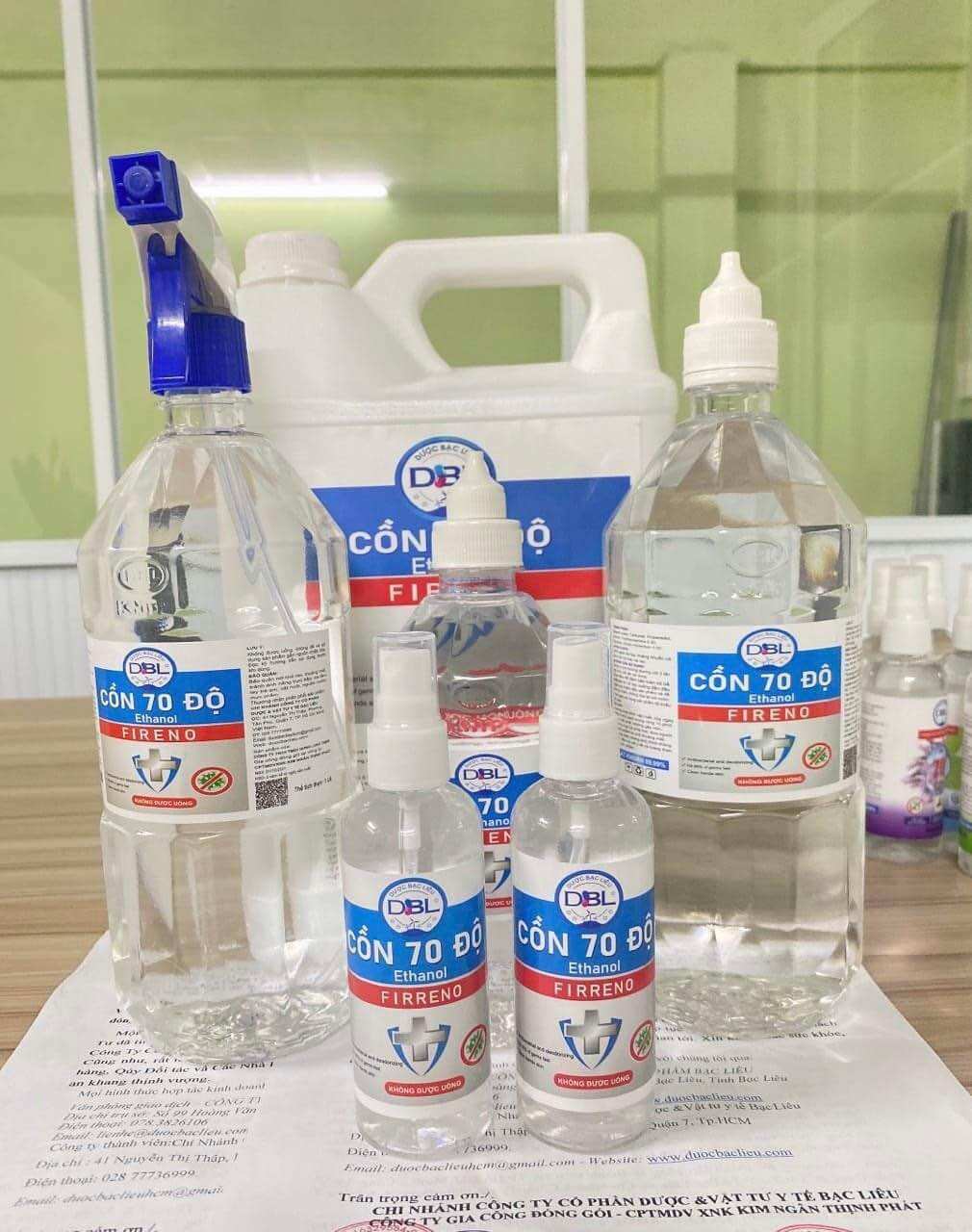 Dung dịch rửa tay SÁT KHUẨN 90 độ DBL CHAI 1000ML