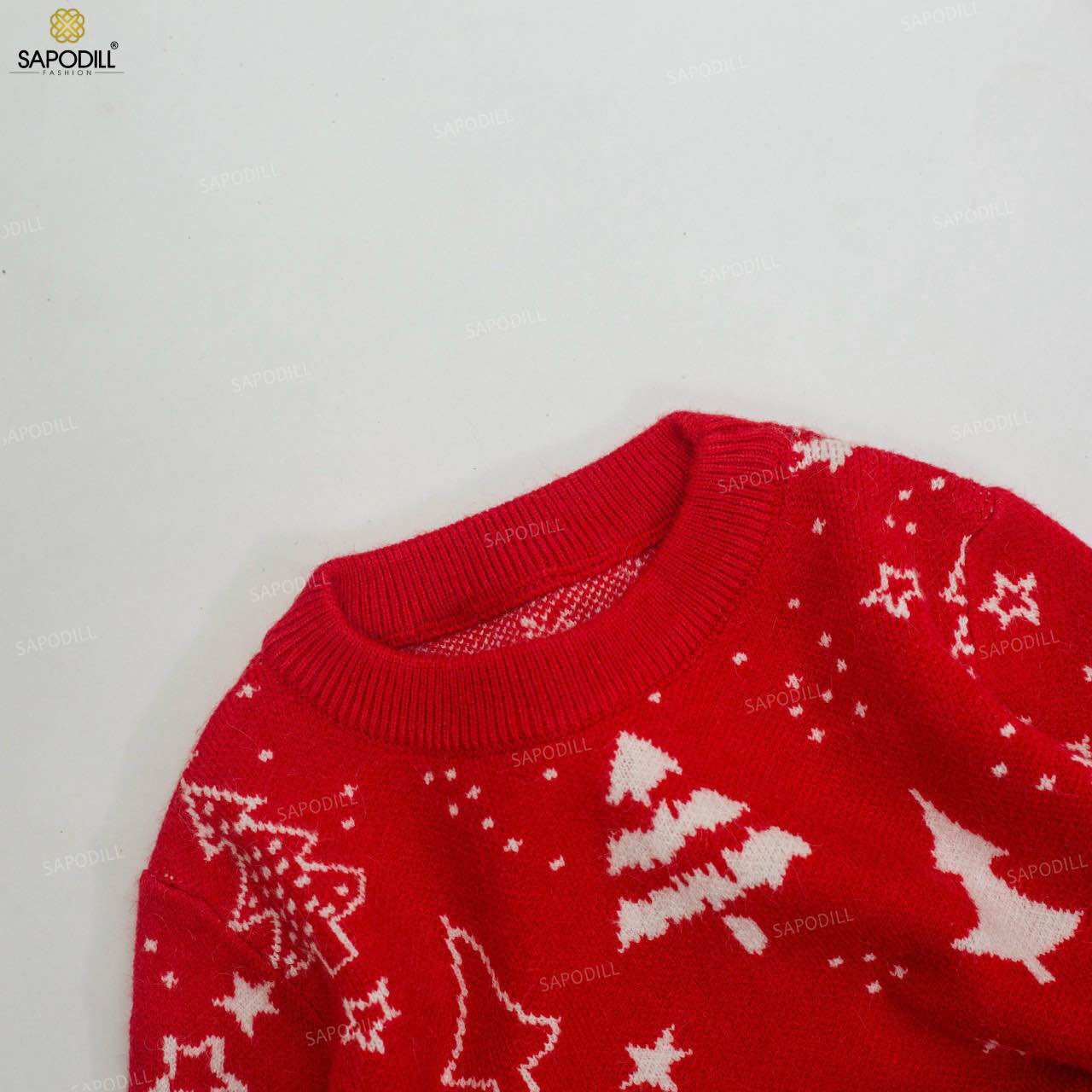 Áo len Noel cho mẹ và bé 9-55kg (hàng thiết kế)