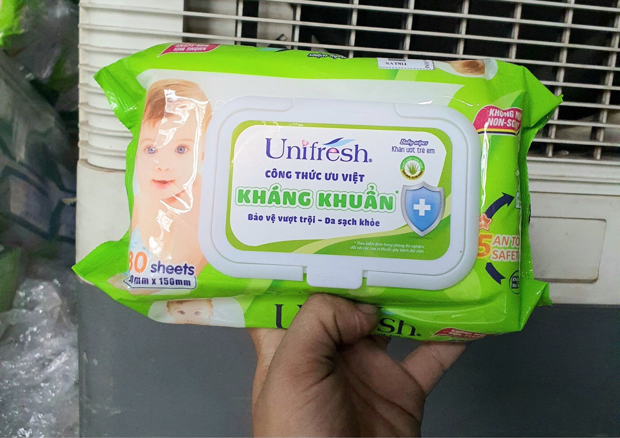 Khăn Ướt Unifresh Aloevera 80M (80 Miếng)