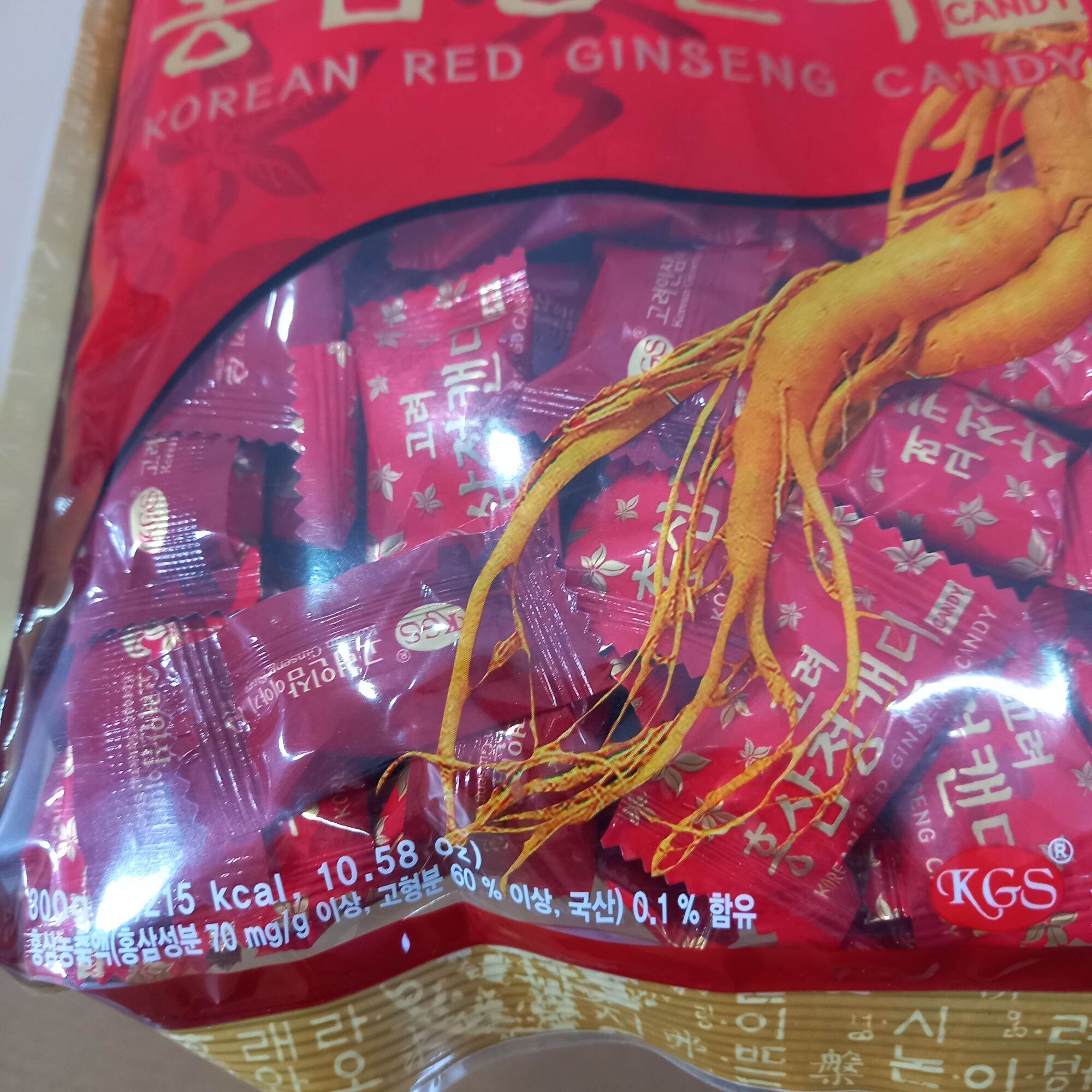 Kẹo Hồng Sâm KGS Hàn Quốc - Nhân Sâm Maximas