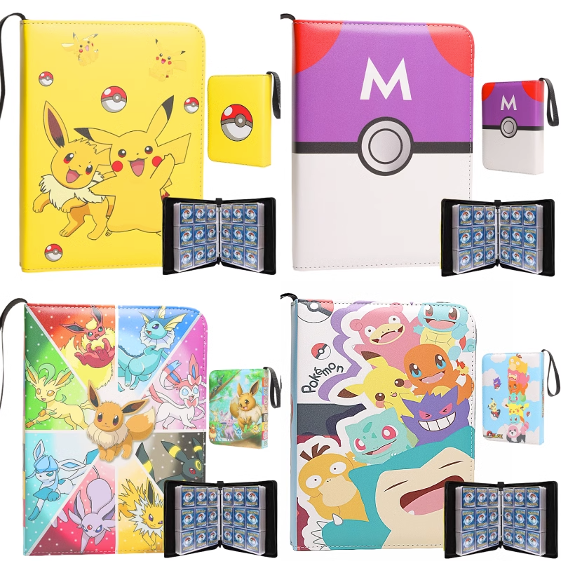 Sổ Đựng Thẻ Pokémon Sổ Đựng Thẻ Pokémon Sổ Đựng Thẻ Ptcg Sổ Lưu Trữ