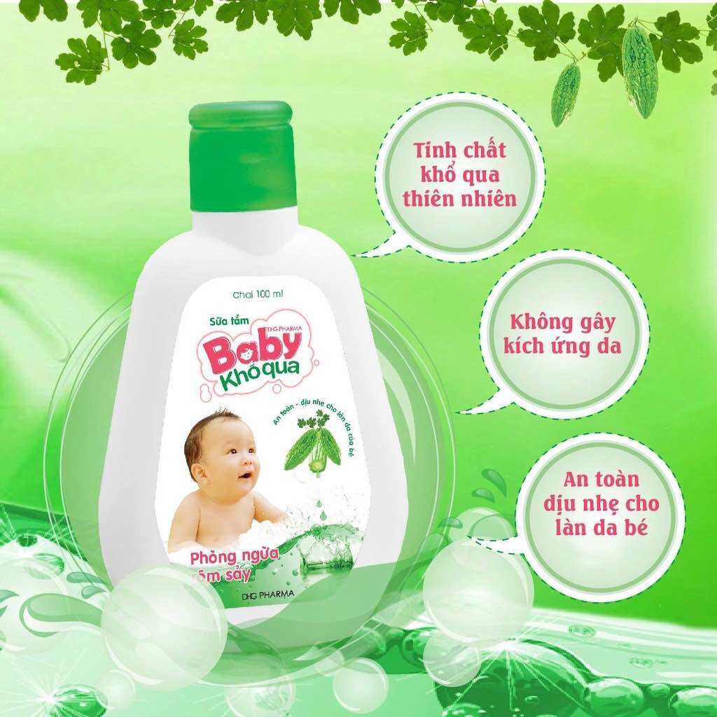 Sữa tắm Baby Khổ Qua chai 100ml