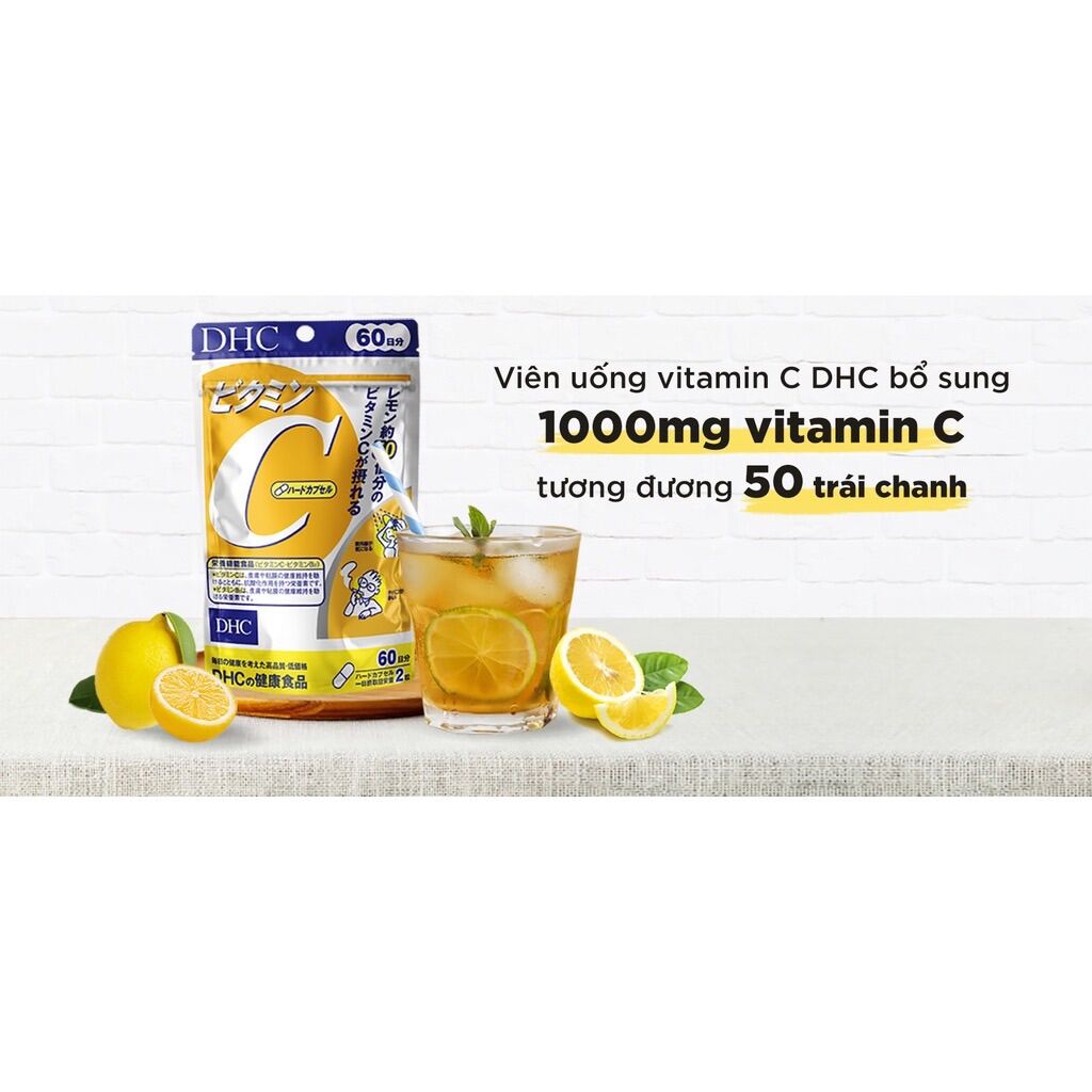 Viên uống DHC bổ sung vitamin c