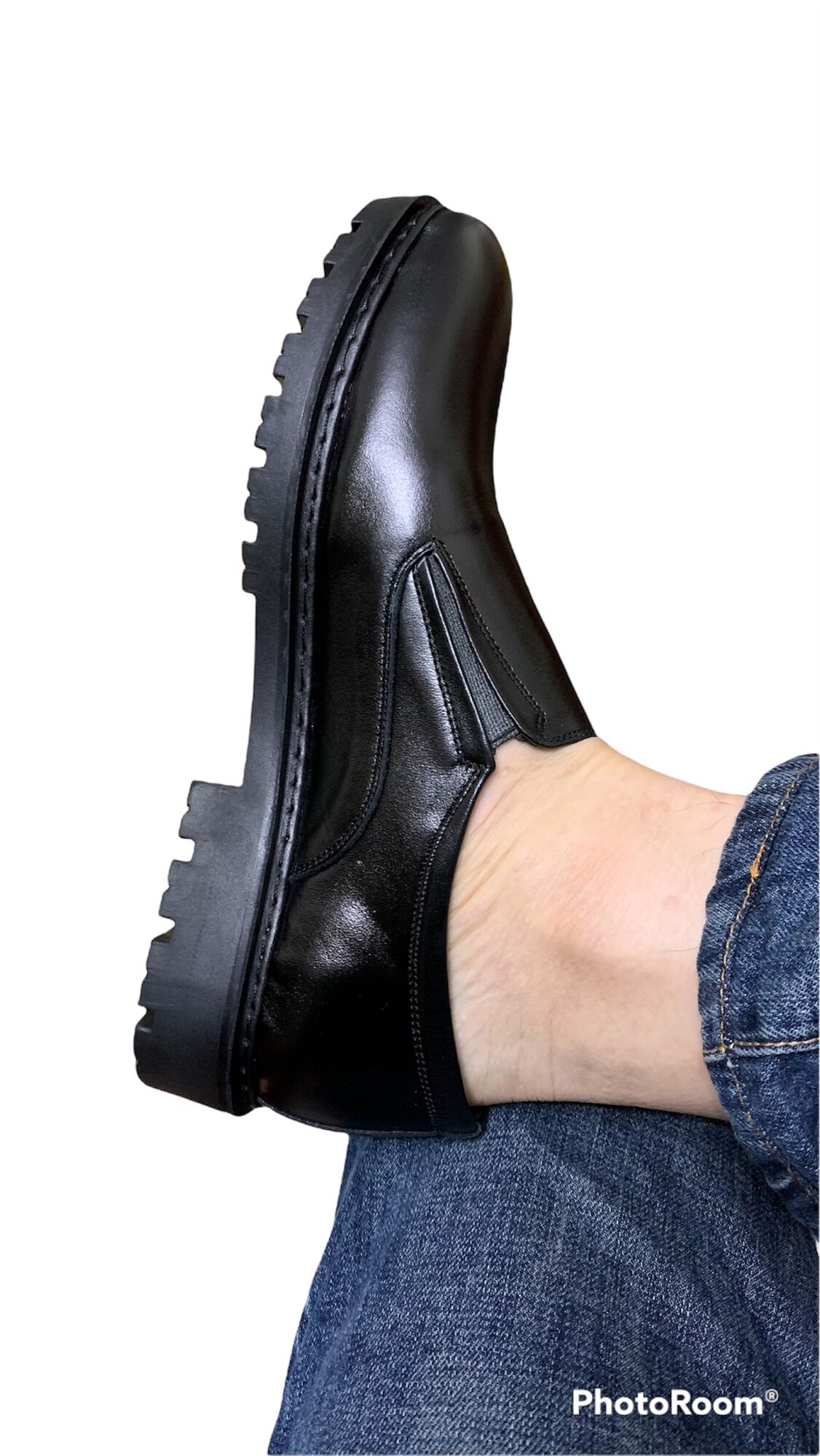 Giầy đốc lười da bò Tomshoes, cam kết da bò thật 100%