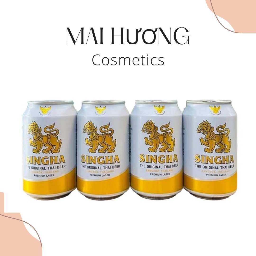 Bia singha lon 330ml