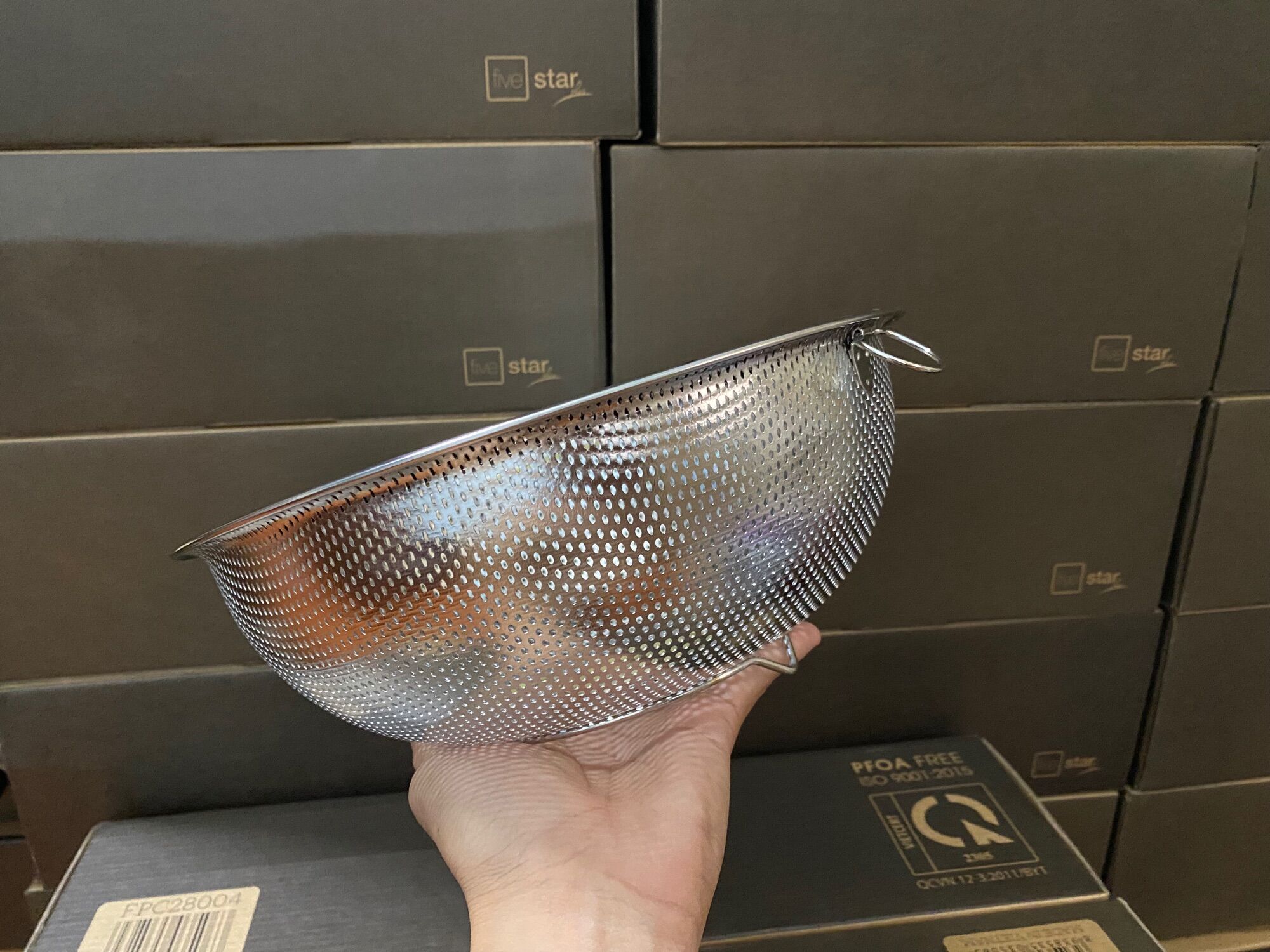 Rổ Đông Nam 24cm inox 304 cao cấp [ Hàng xuất khẩu ]