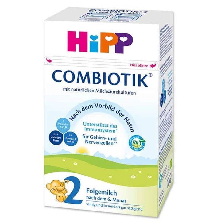 Sữa HiPP 2 ORGANIC COMBIOTIC 700g dành cho bé từ 6 tháng tuổi